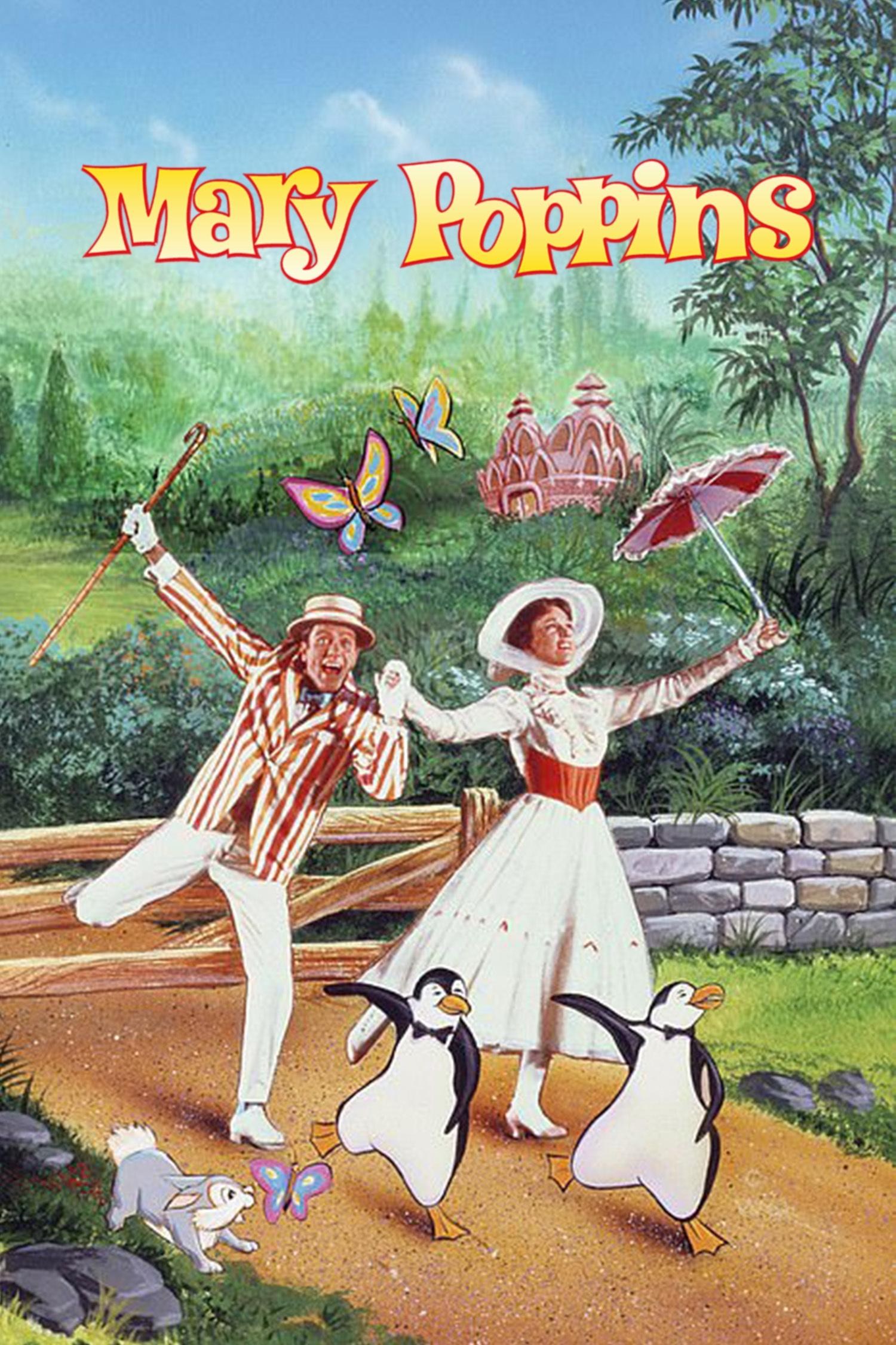 Poster de MARY POPPINS en inglés