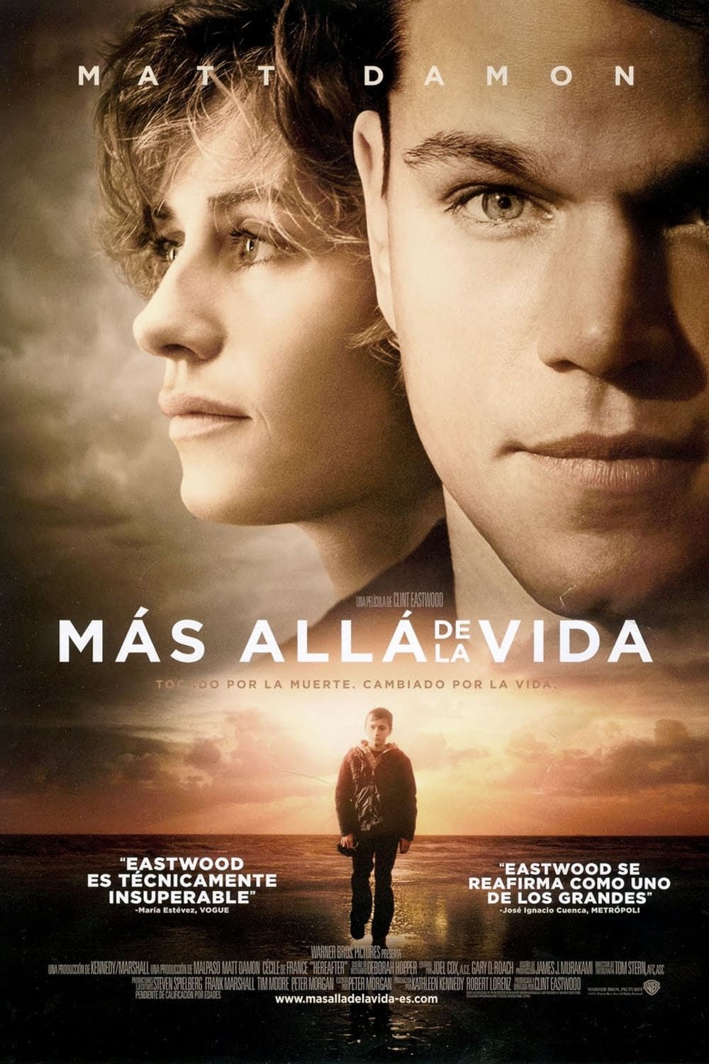 Poster de MÁS ALLÁ DE LA VIDA en español