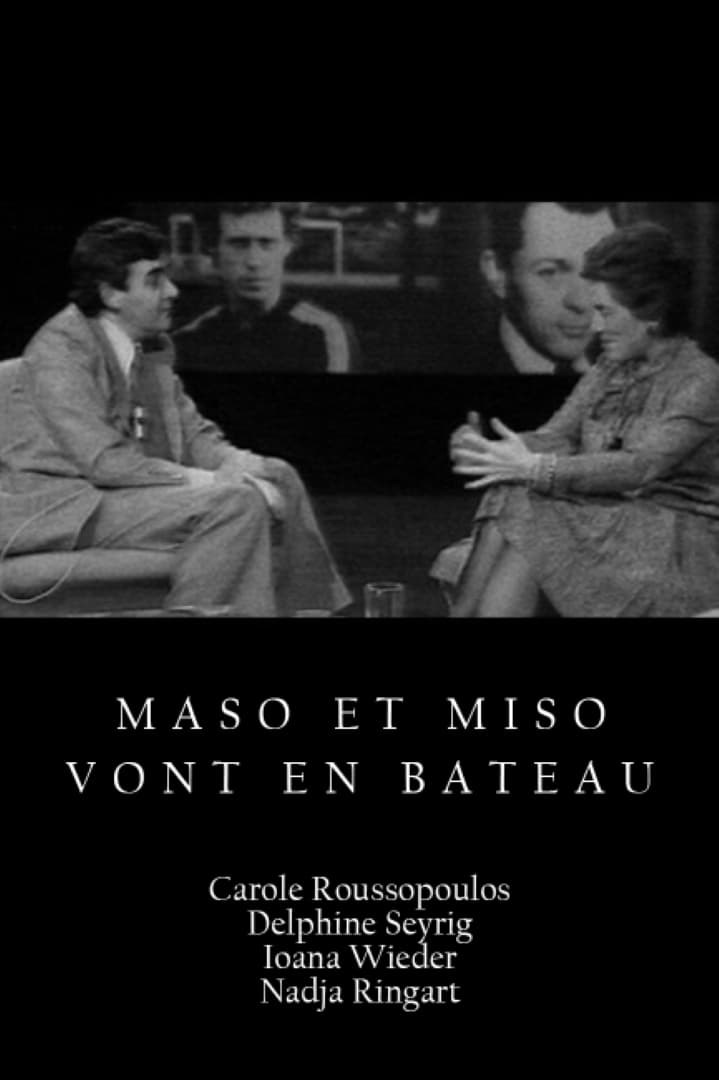 Poster de MASO ET MISO VONT EN BATEAU en inglés