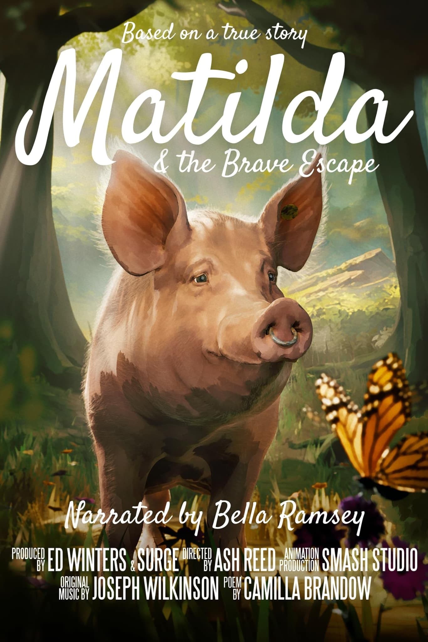 Poster de MATILDA AND THE BRAVE ESCAPE en inglés