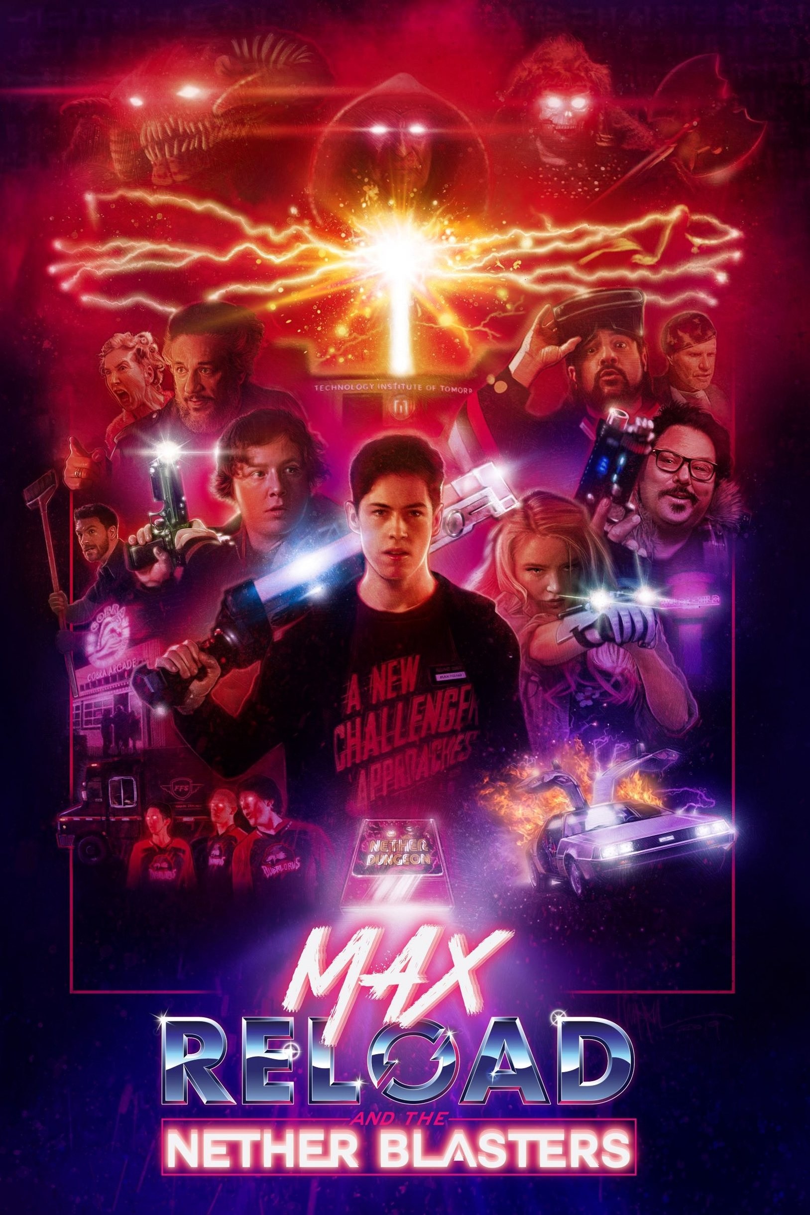 Poster de MAX RELOAD Y LOS DESINTEGRADORES ABISALES en inglés