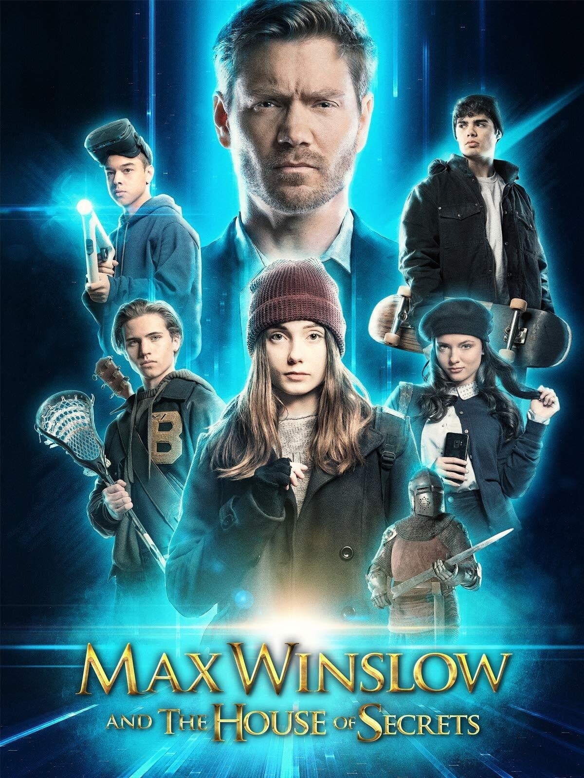 Poster de MAX WINSLOW AND THE HOUSE OF SECRETS en inglés