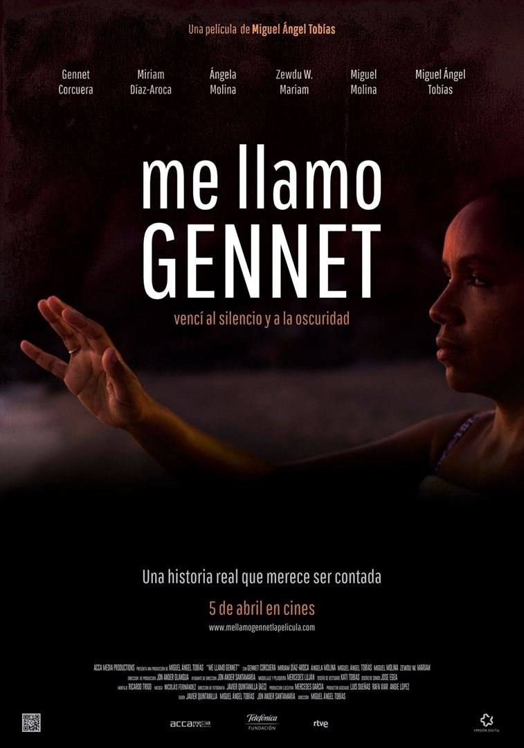 Poster de ME LLAMO GENNET en español