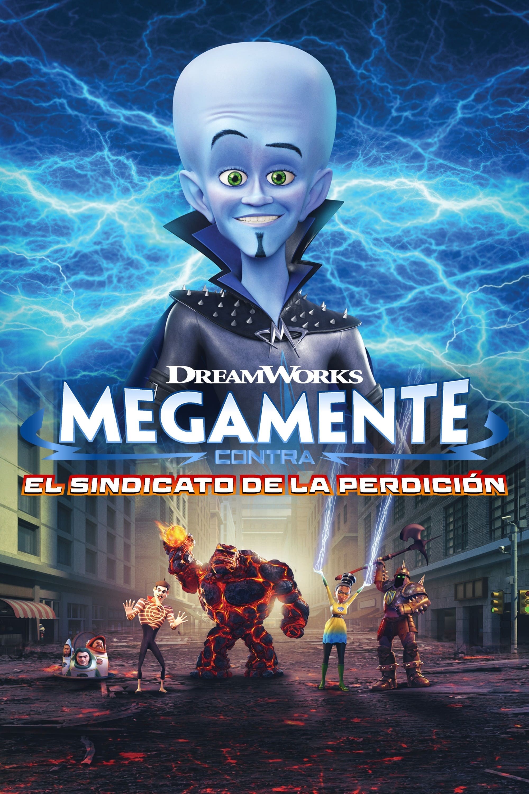 Poster de MEGAMIND CONTRA EL SINDICATO DEL MAL en español