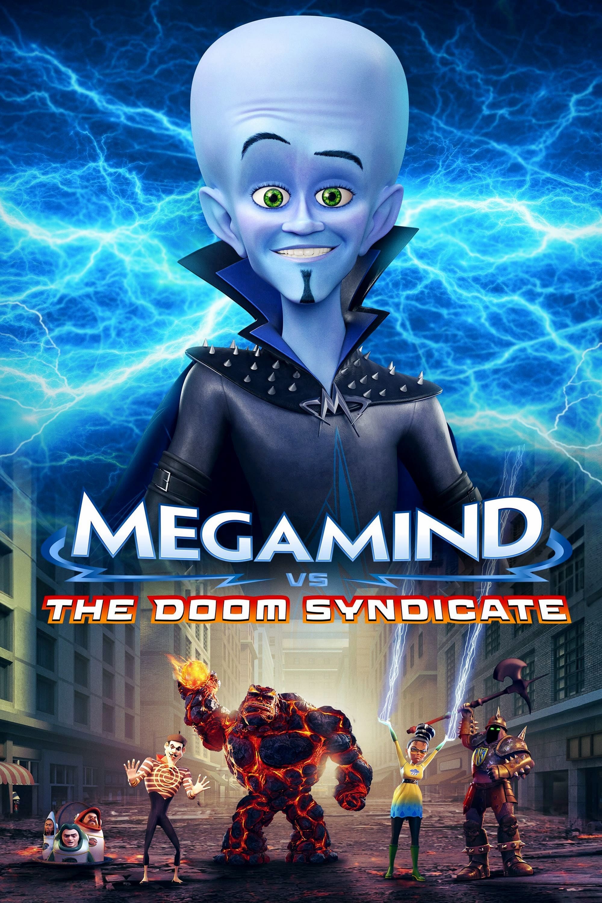 Poster de MEGAMIND CONTRA EL SINDICATO DEL MAL en inglés