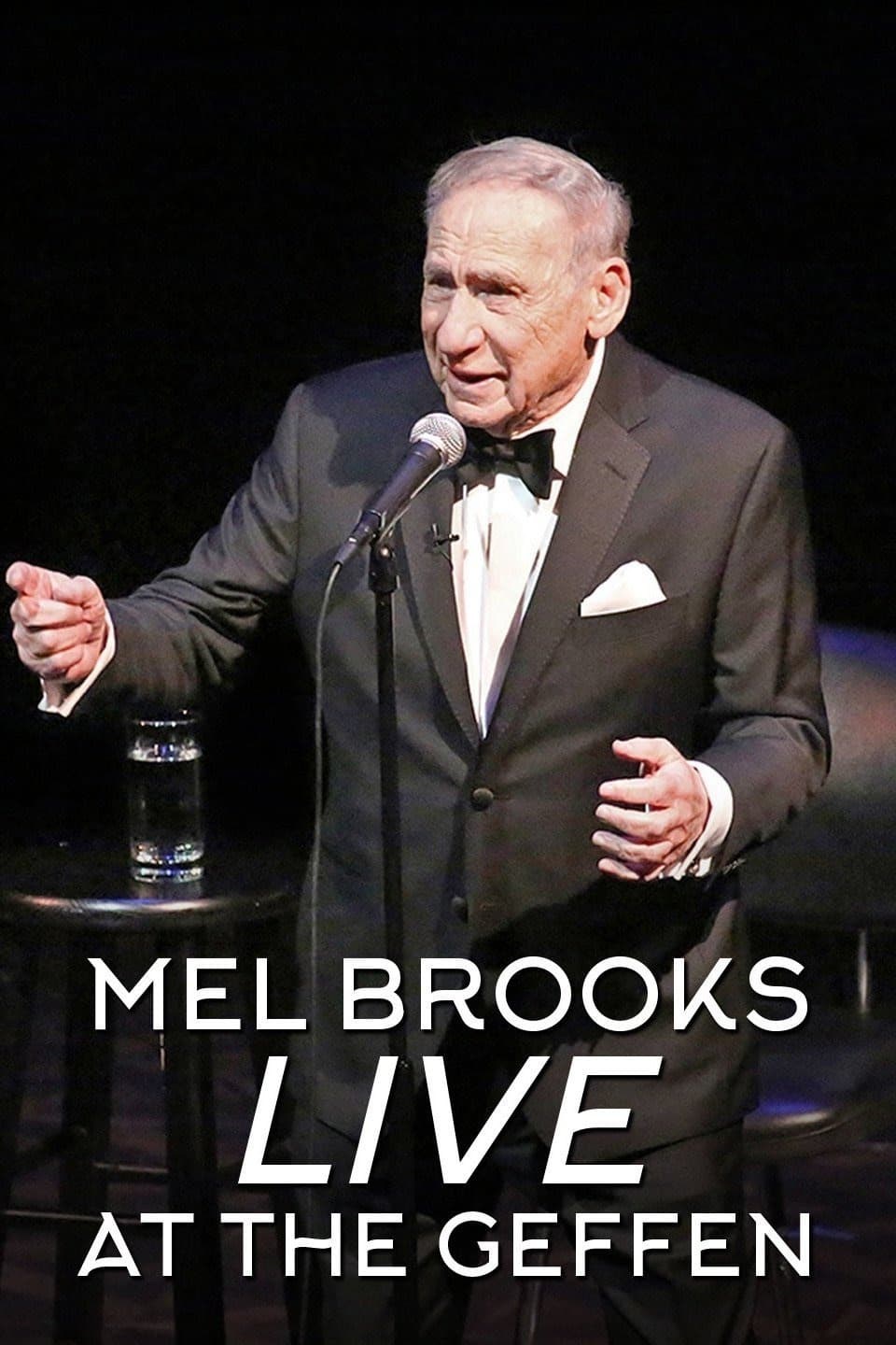 Poster de MEL BROOKS LIVE AT THE GEFFEN en inglés