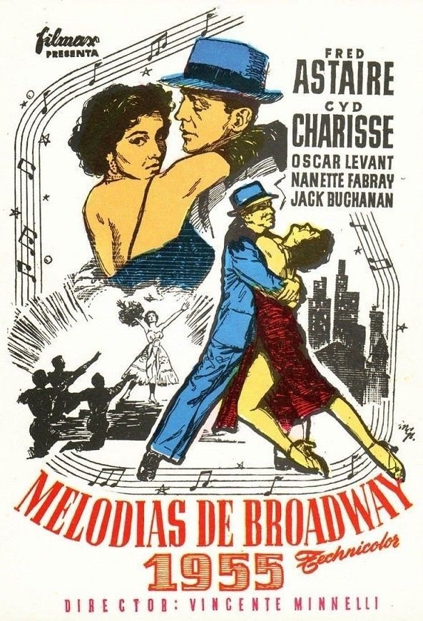 Poster de MELODÍAS DE BROADWAY 1955 en español