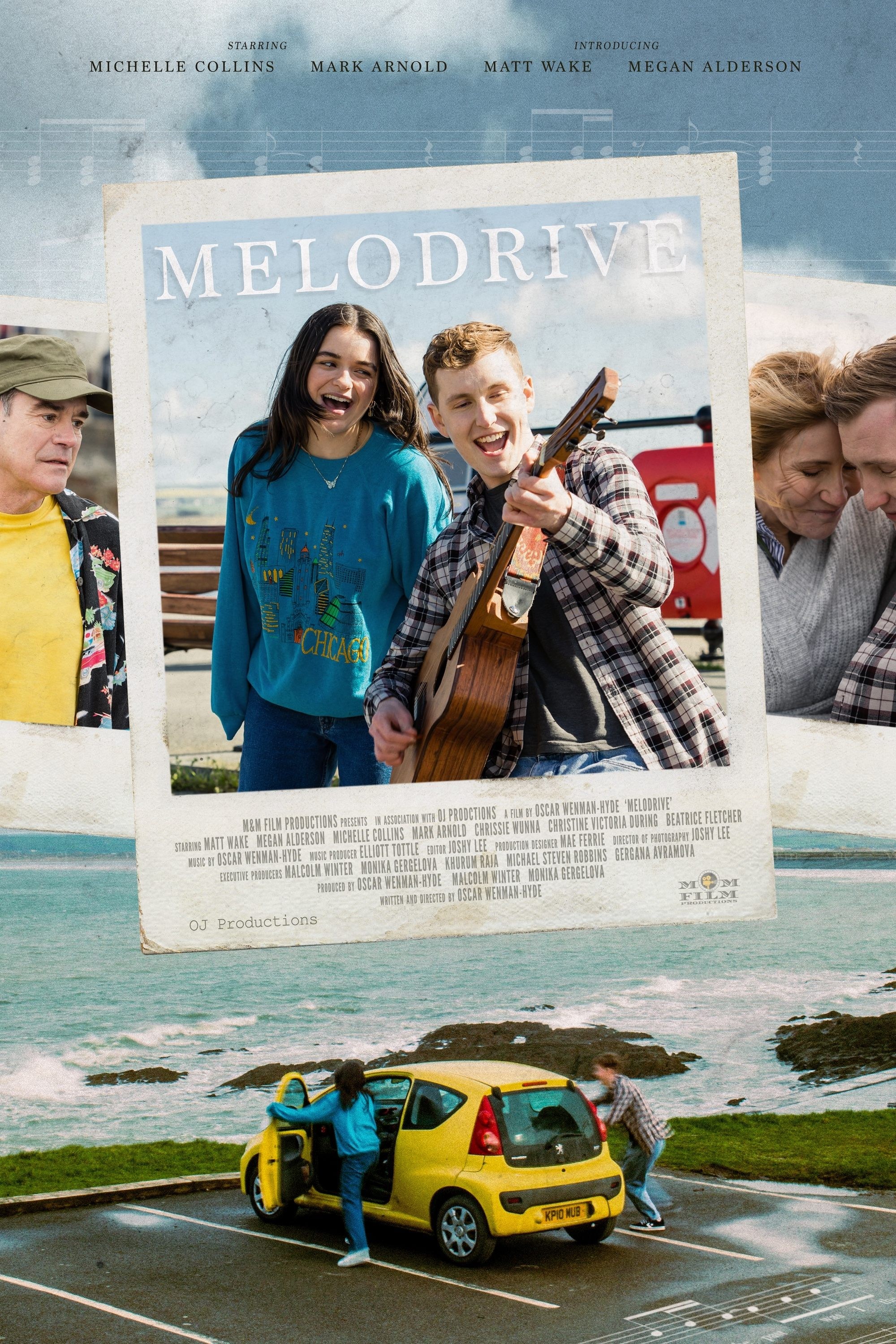 Poster de MELODRIVE en inglés