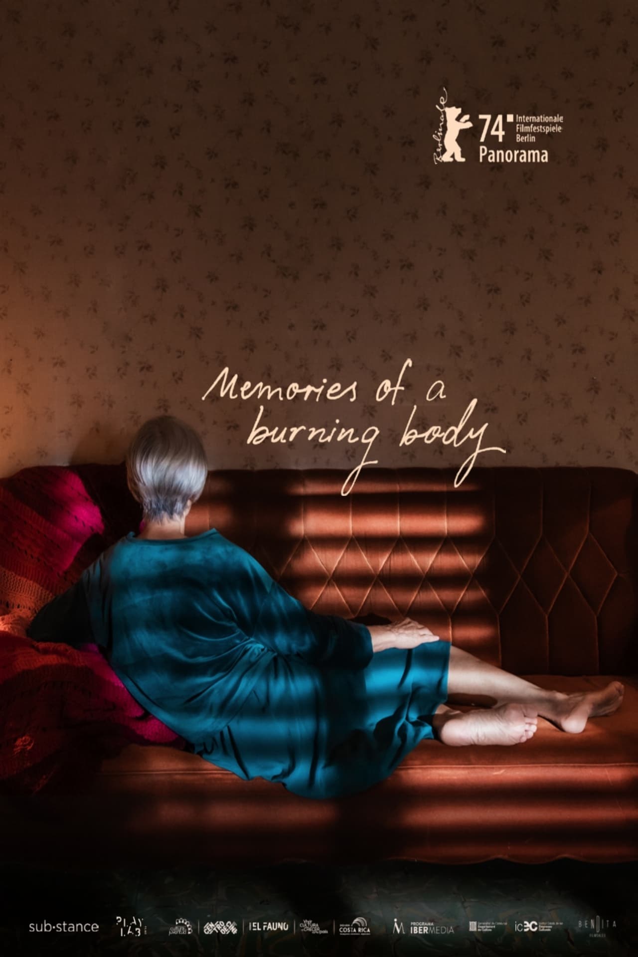 Poster de MEMORIAS DE UN CUERPO QUE ARDE en inglés