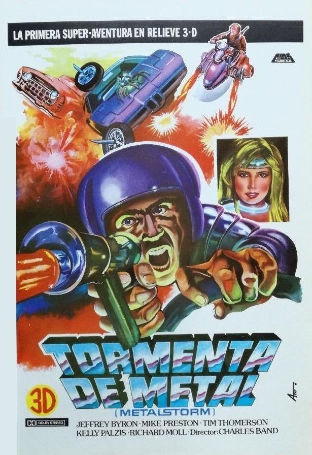 Poster de METALSTORM en español