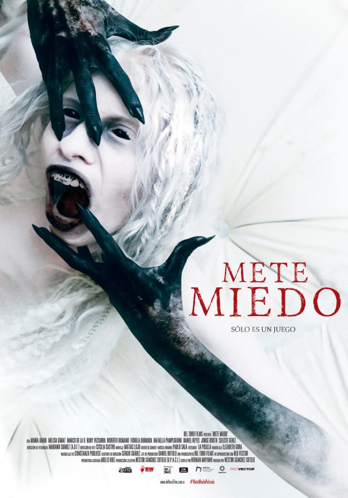 Poster de METE MIEDO en español