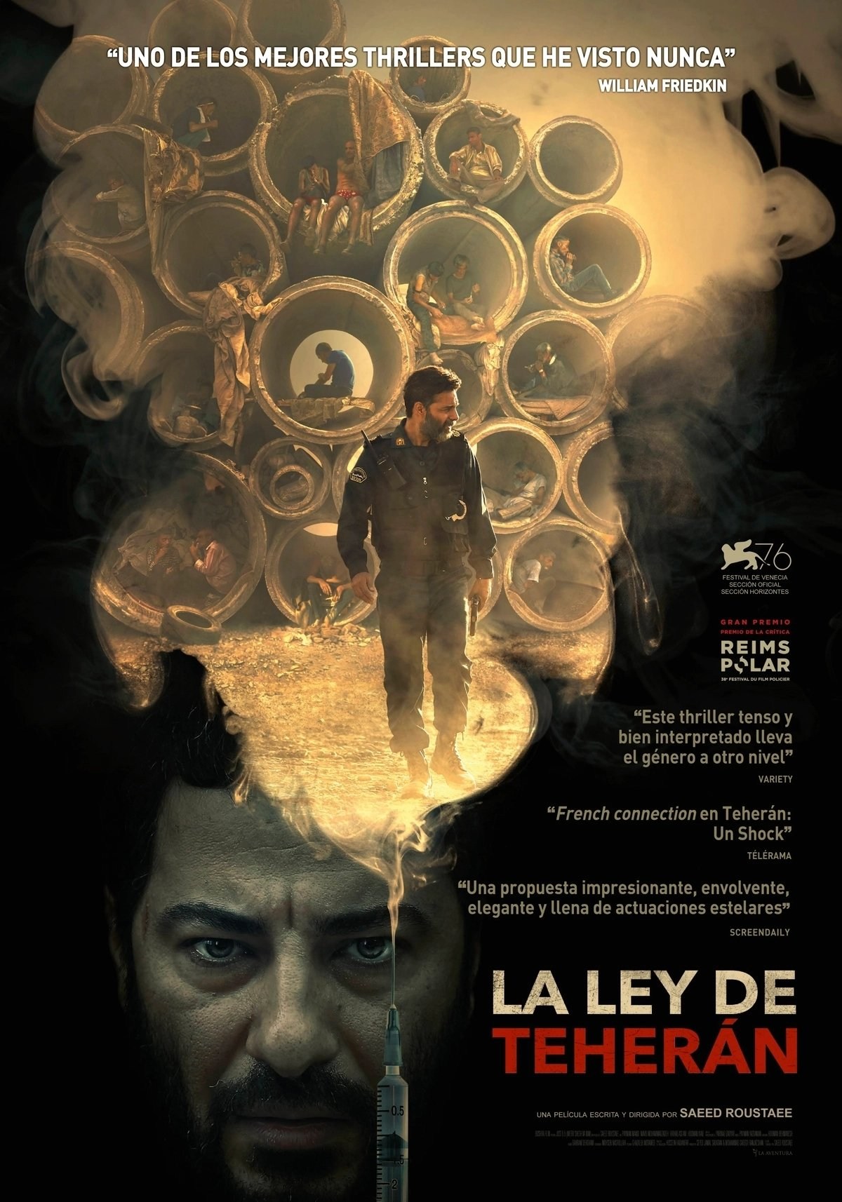 Poster de LA LEY DE TEHERÁN en español