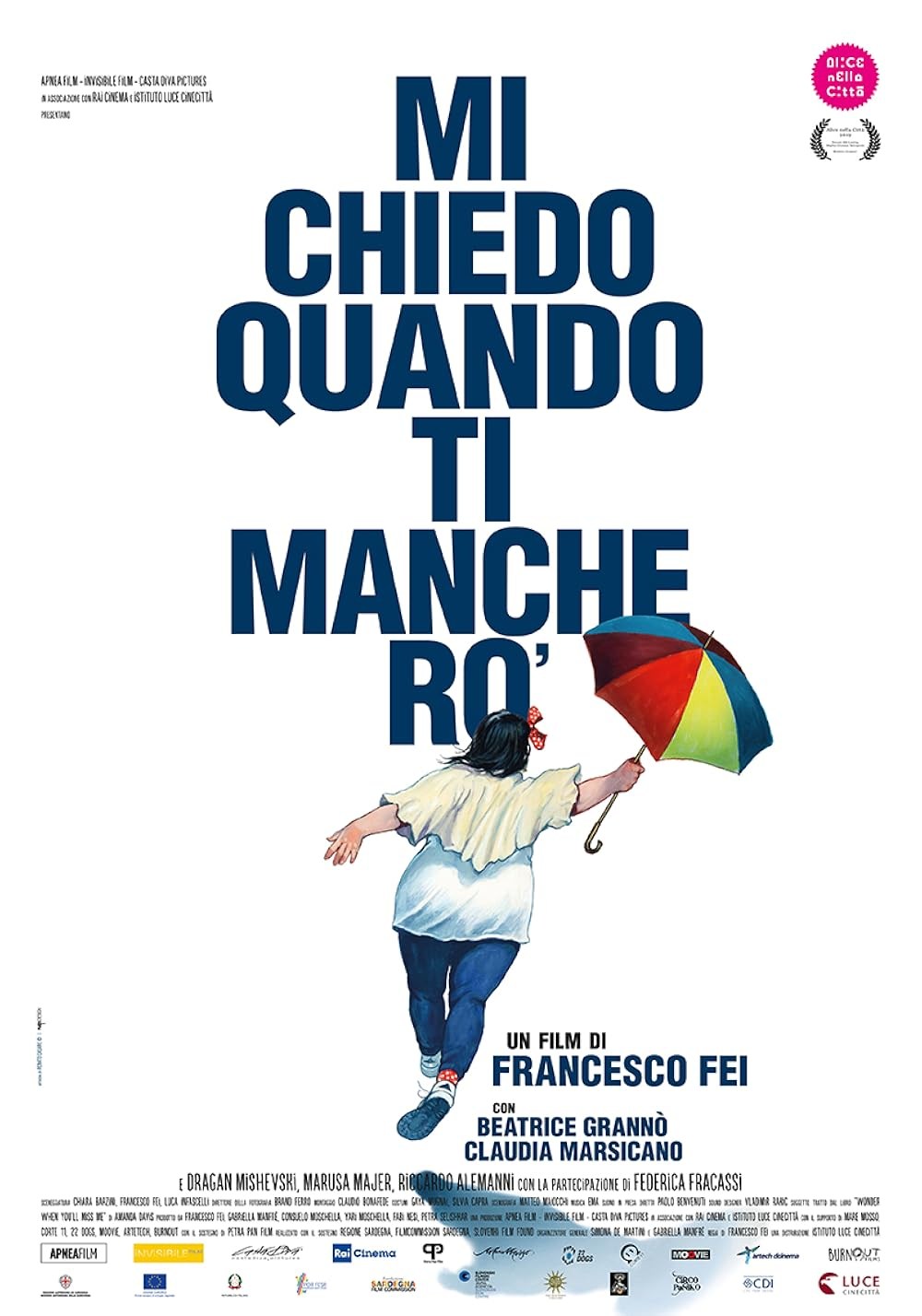 Poster de MI CHIEDO QUANDO TI MANCHERÒ