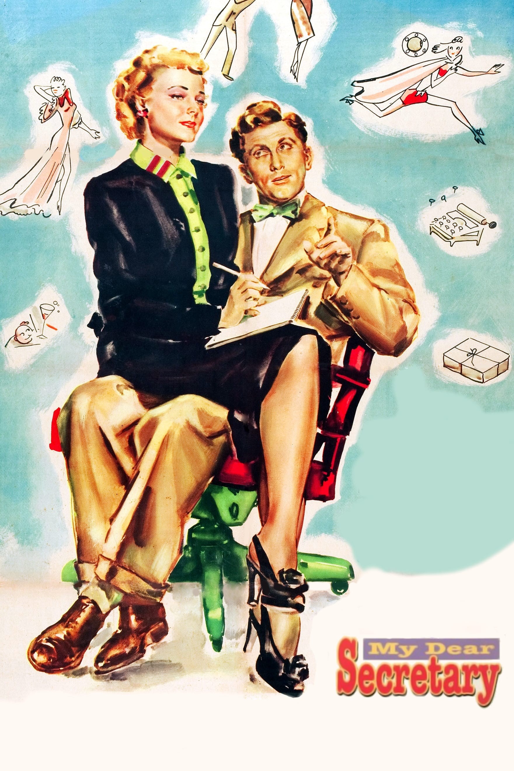 Poster de MI QUERIDA SECRETARIA en inglés