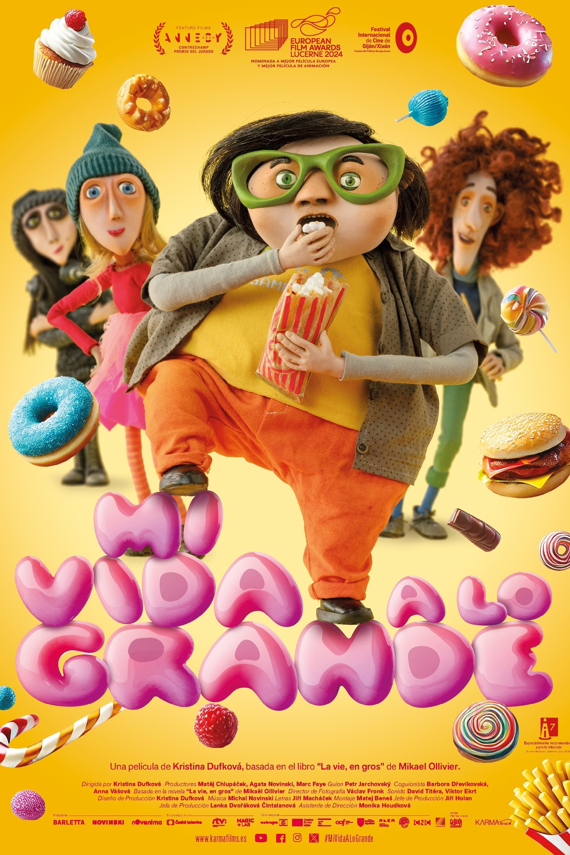 Poster de MI VIDA A LO GRANDE en español