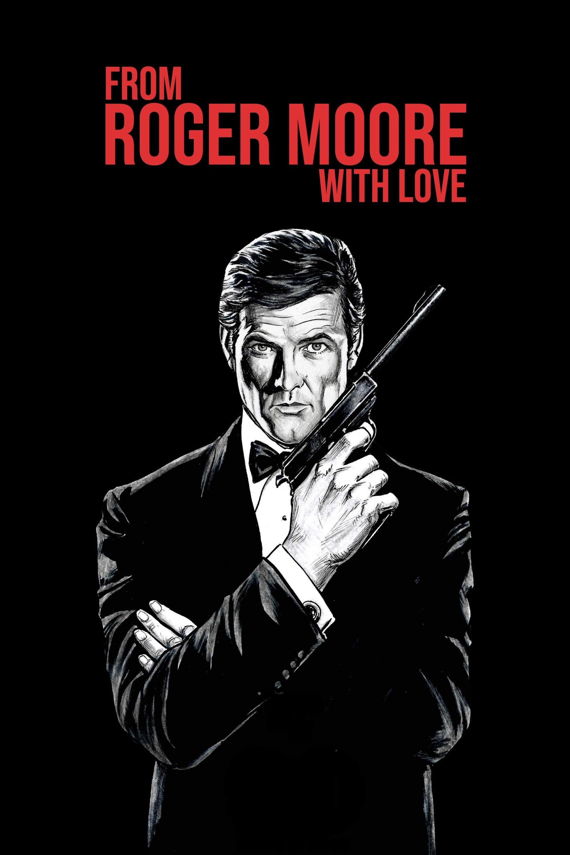 Poster de MI VIDA COMO ROGER MOORE en inglés