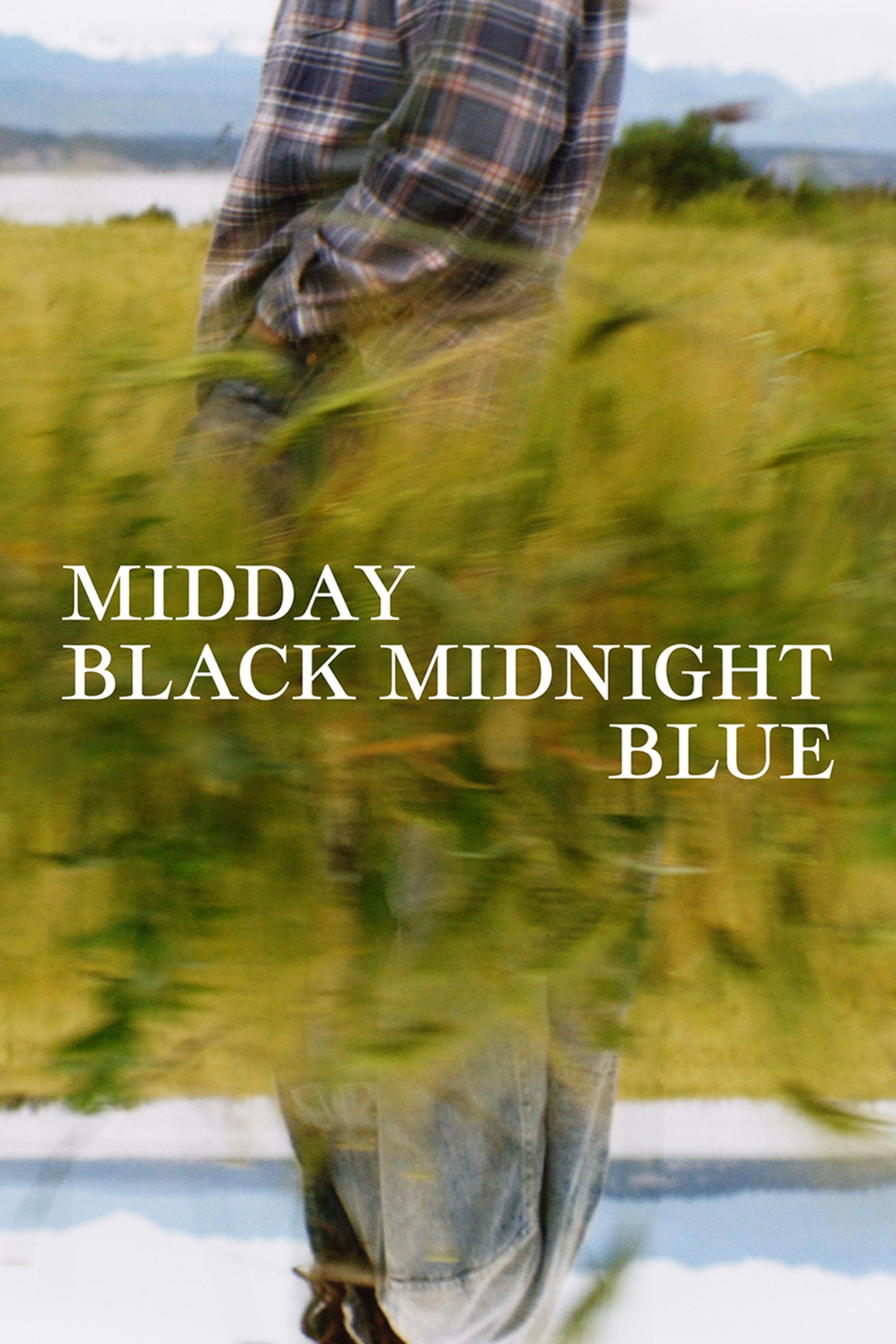 Poster de MIDDAY BLACK MIDNIGHT BLUE en inglés