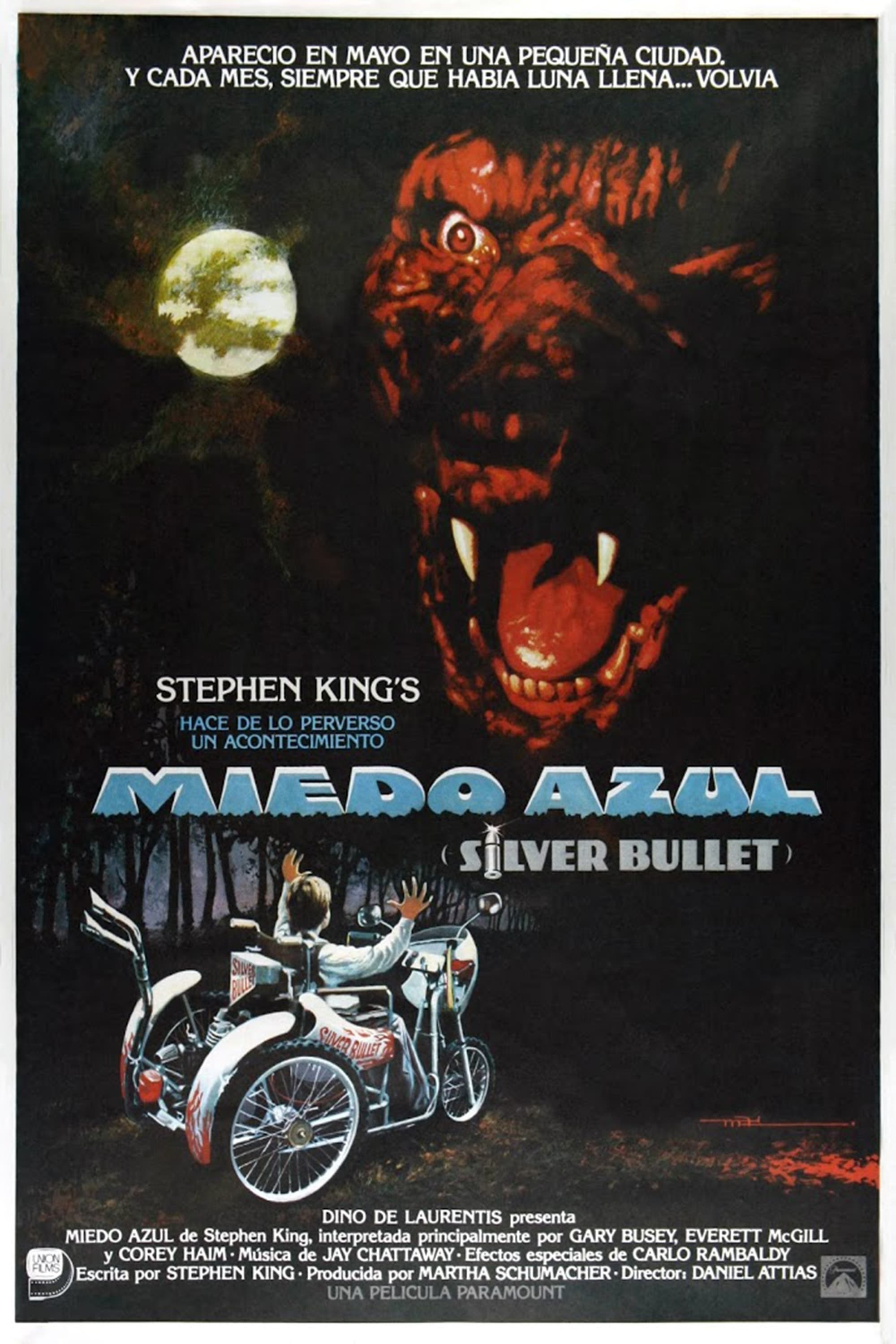 Poster de MIEDO AZUL en español