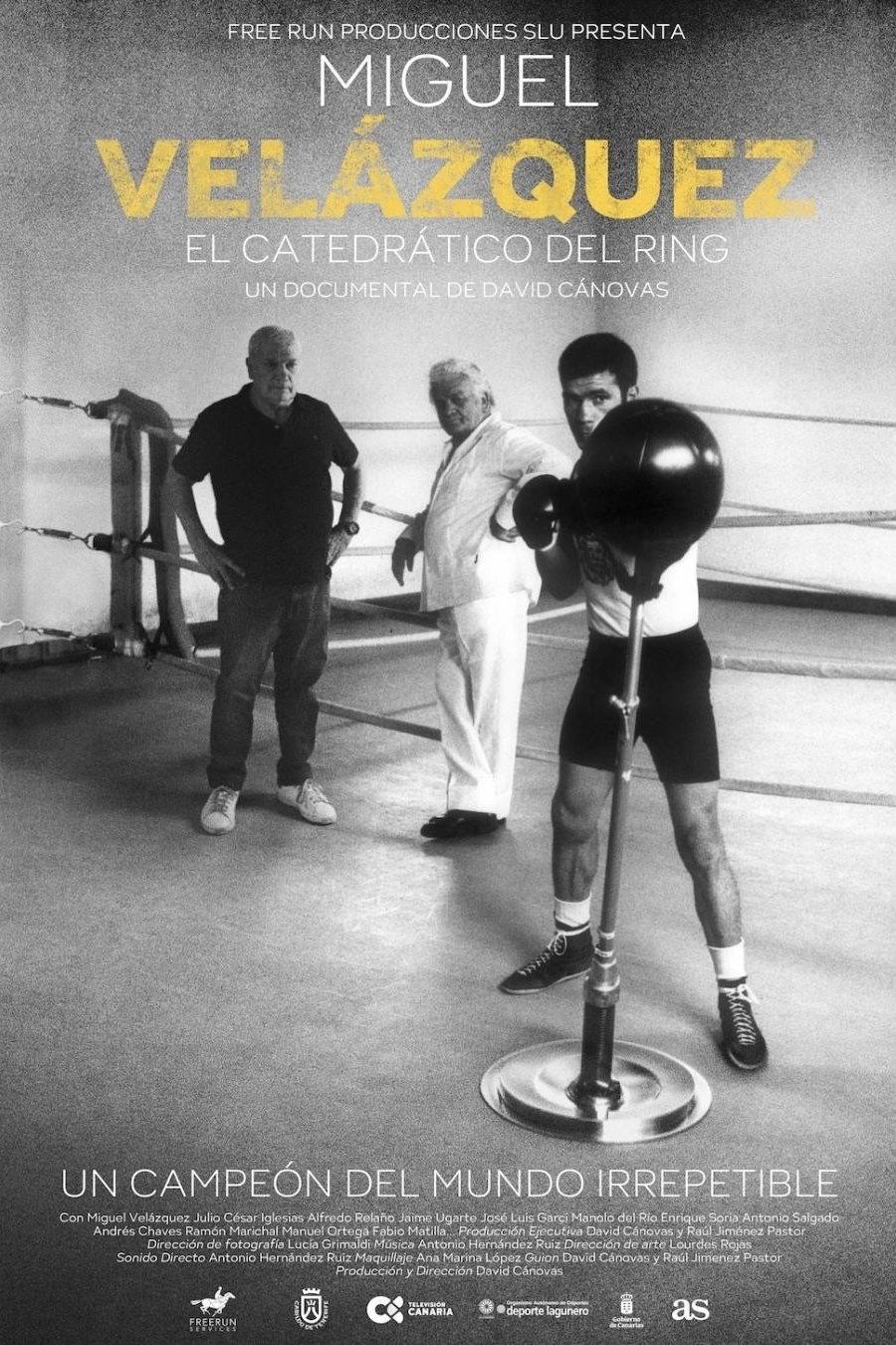 Poster de MIGUEL VELÁZQUEZ. EL CATEDRÁTICO DEL RING en español