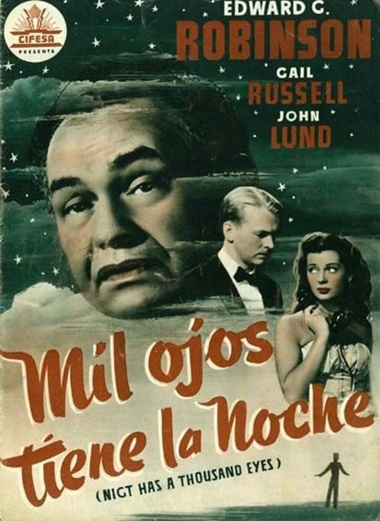 Poster de MIL OJOS TIENE LA NOCHE en español