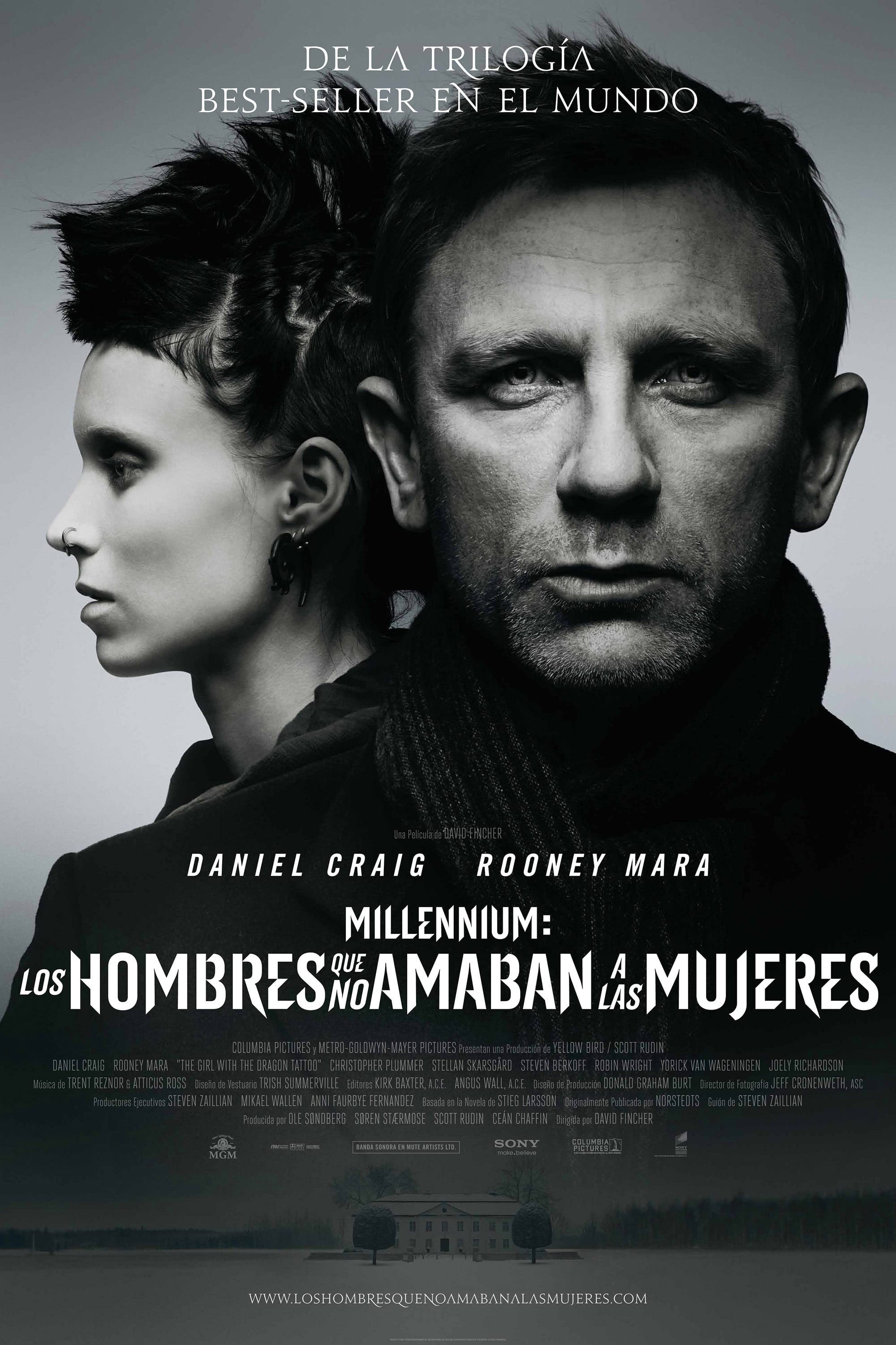 Poster de MILLENNIUM: LOS HOMBRES QUE NO AMABAN A LAS MUJERES en español