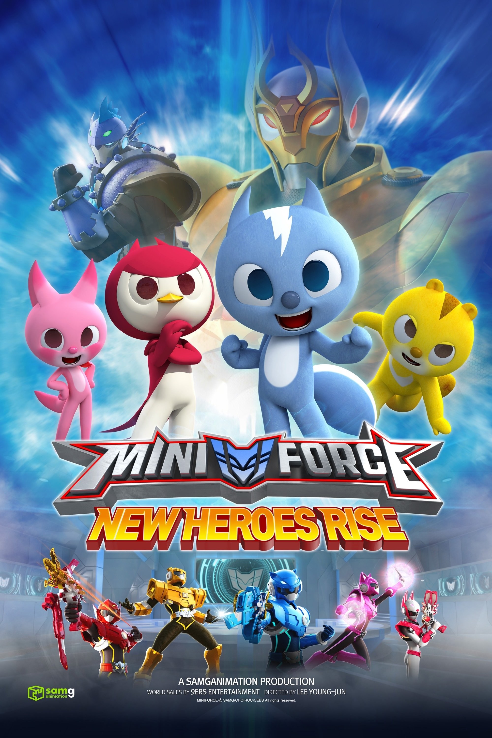 Poster de MINIFORCE: NEW HEROES RISE en inglés