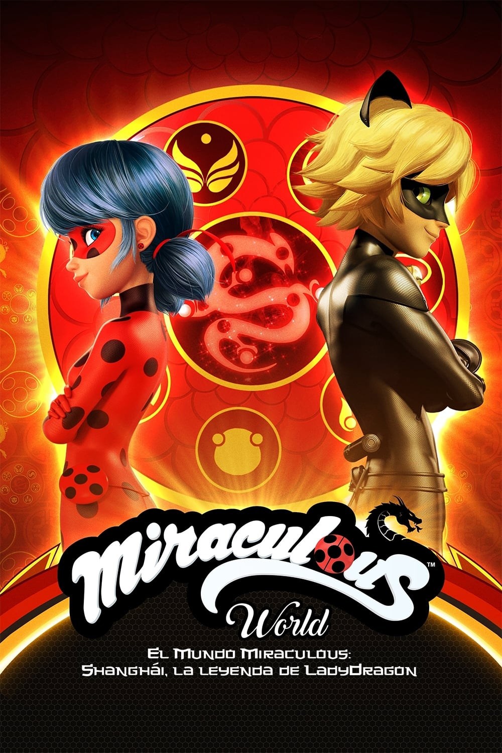 Poster de MIRACULOUS WORLD: SHANGHÁI, LA LEYENDA DE LADYDRAGÓN en español