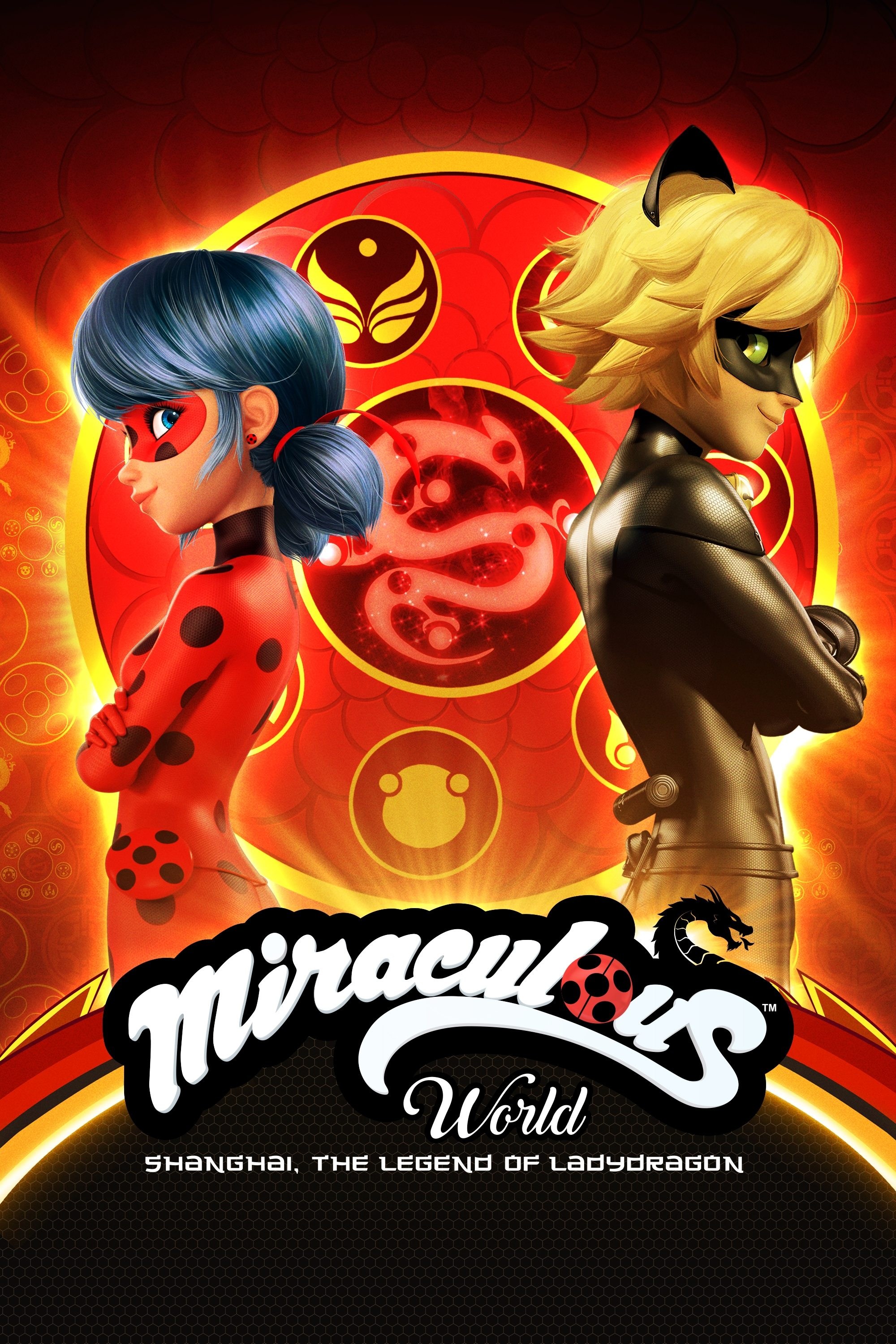 Poster de MIRACULOUS WORLD: SHANGHÁI, LA LEYENDA DE LADYDRAGÓN en inglés