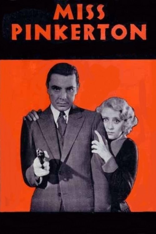 Poster de MISS PINKERTON en inglés