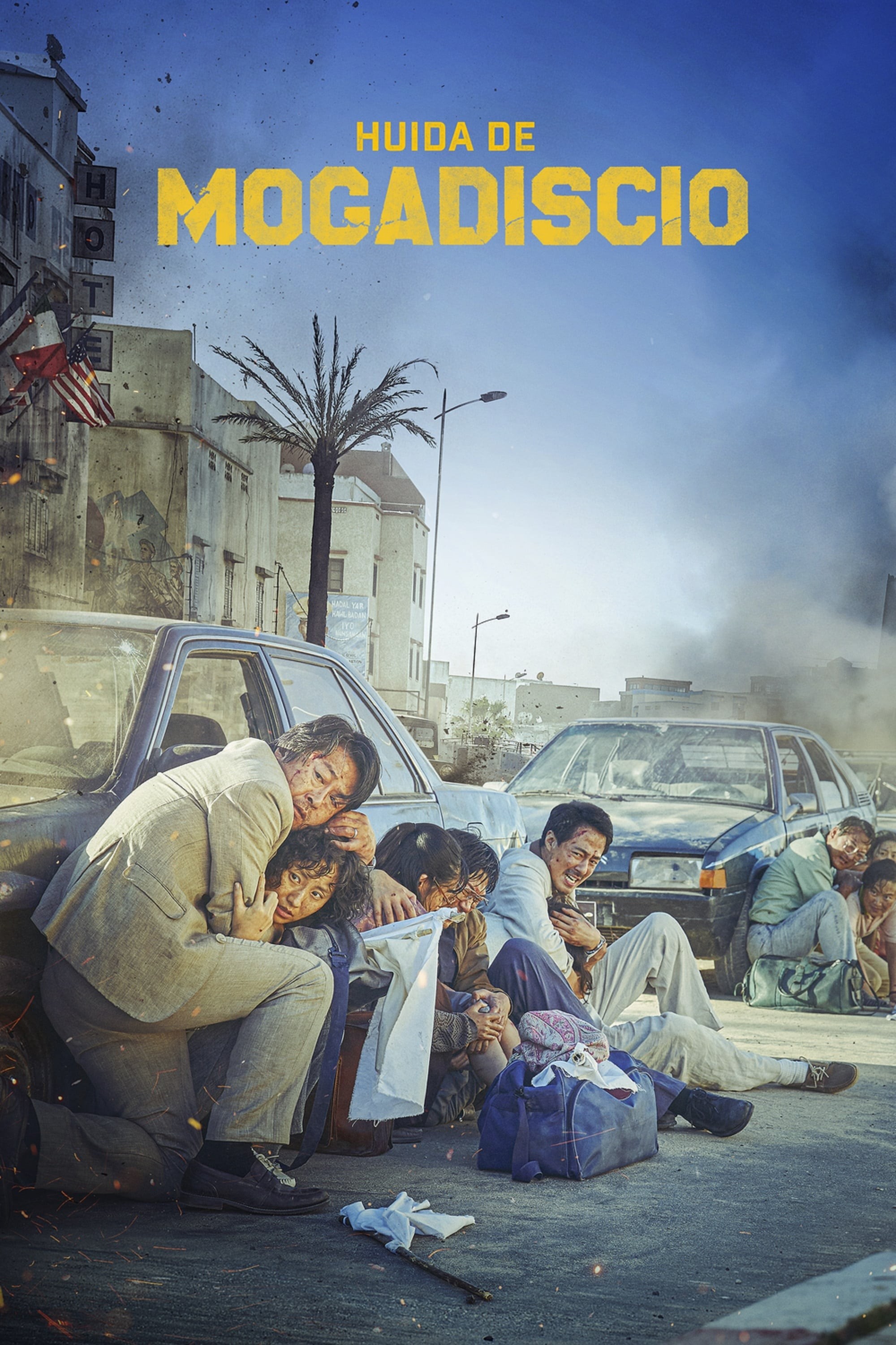 Poster de HUIDA DE MOGADISCIO en español