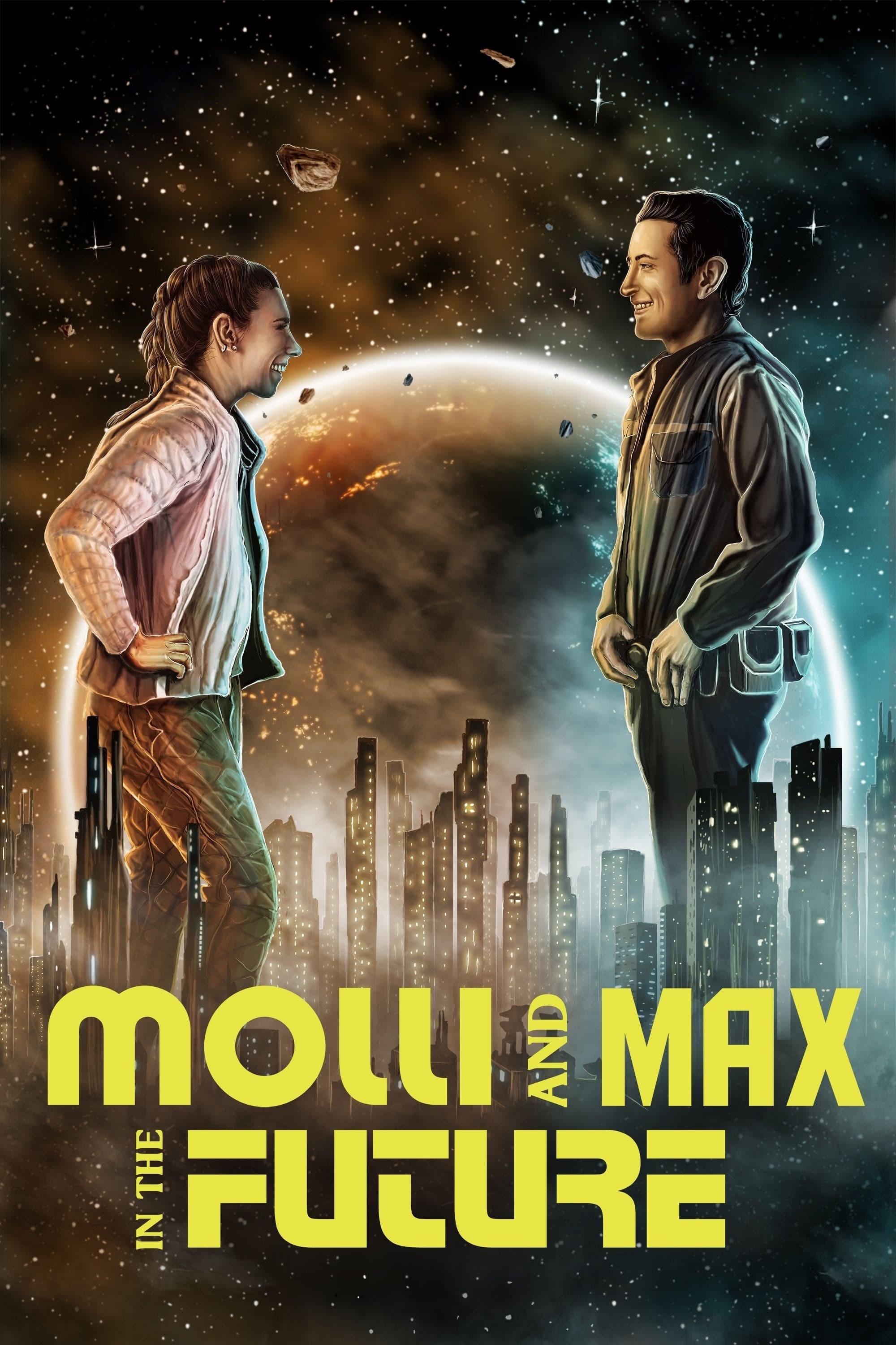 Poster de MOLLI AND MAX IN THE FUTURE en inglés