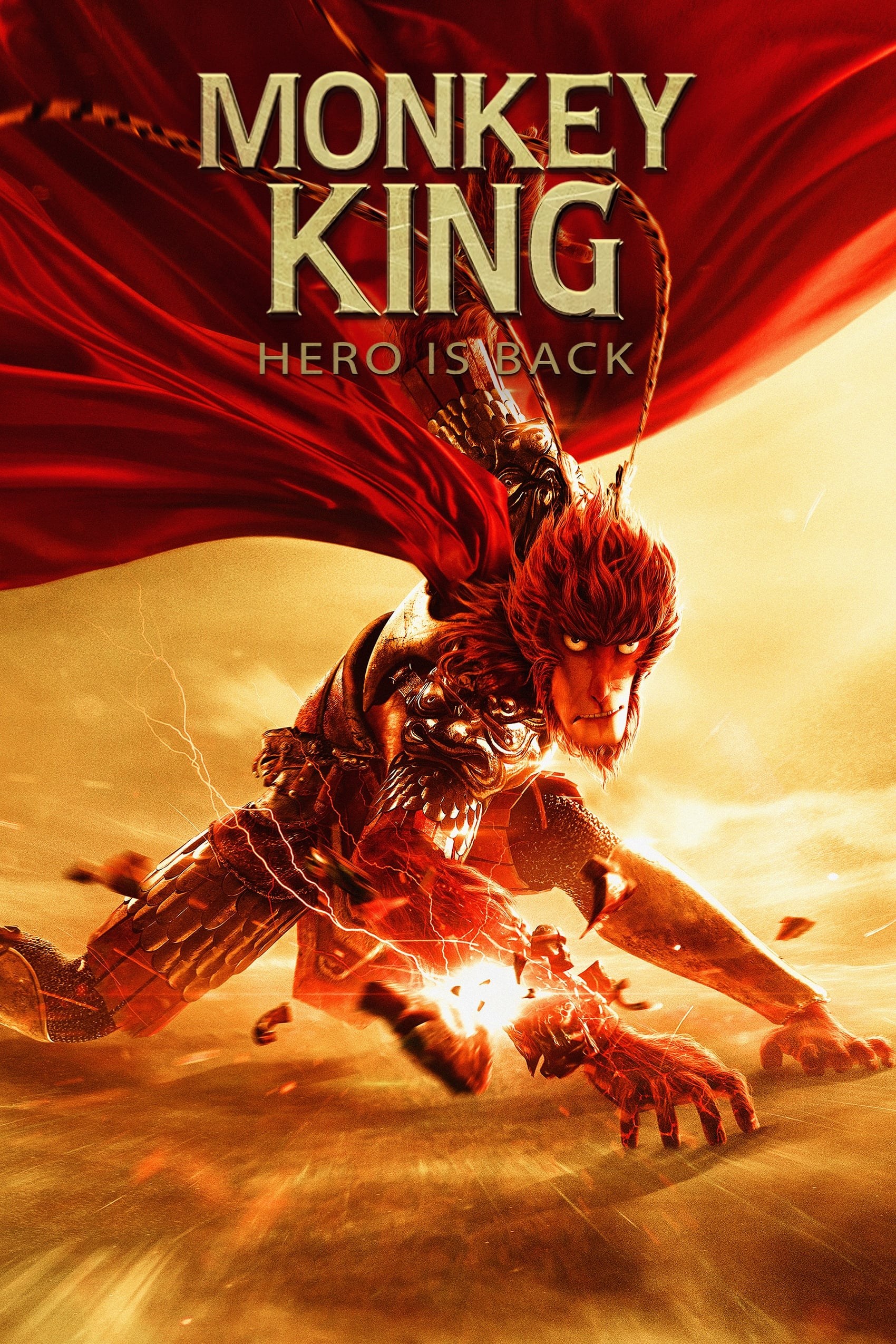 Poster de LA LEYENDA DEL REY MONO: EL REGRESO DEL HÉROE en inglés