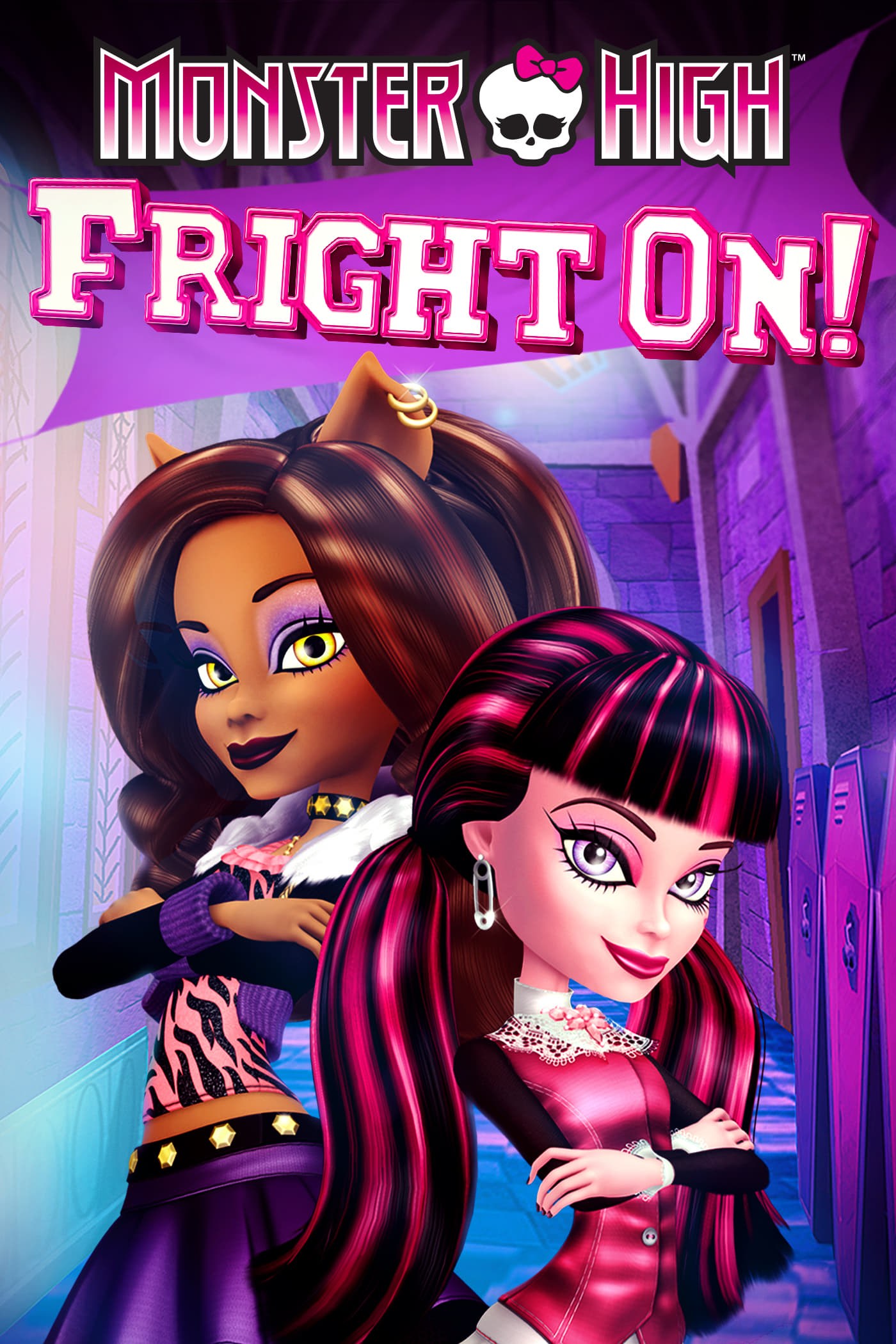 Poster de MONSTER HIGH: GUERRA DE COLMILLOS en inglés