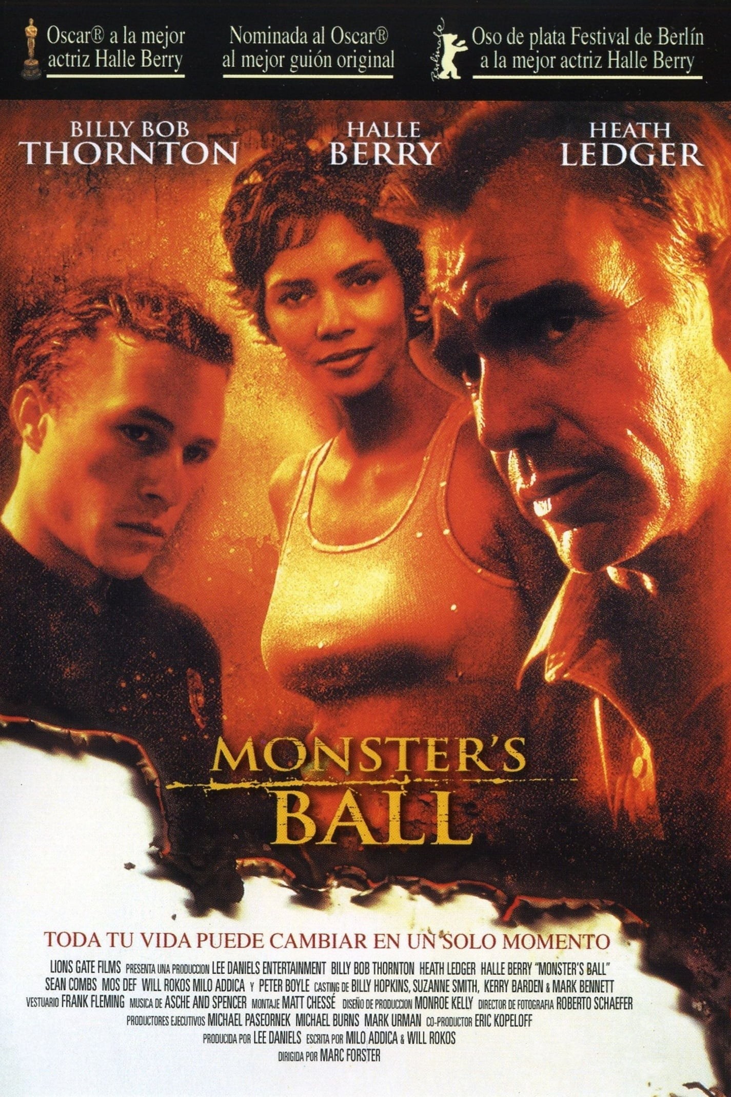 Poster de MONSTER'S BALL en español