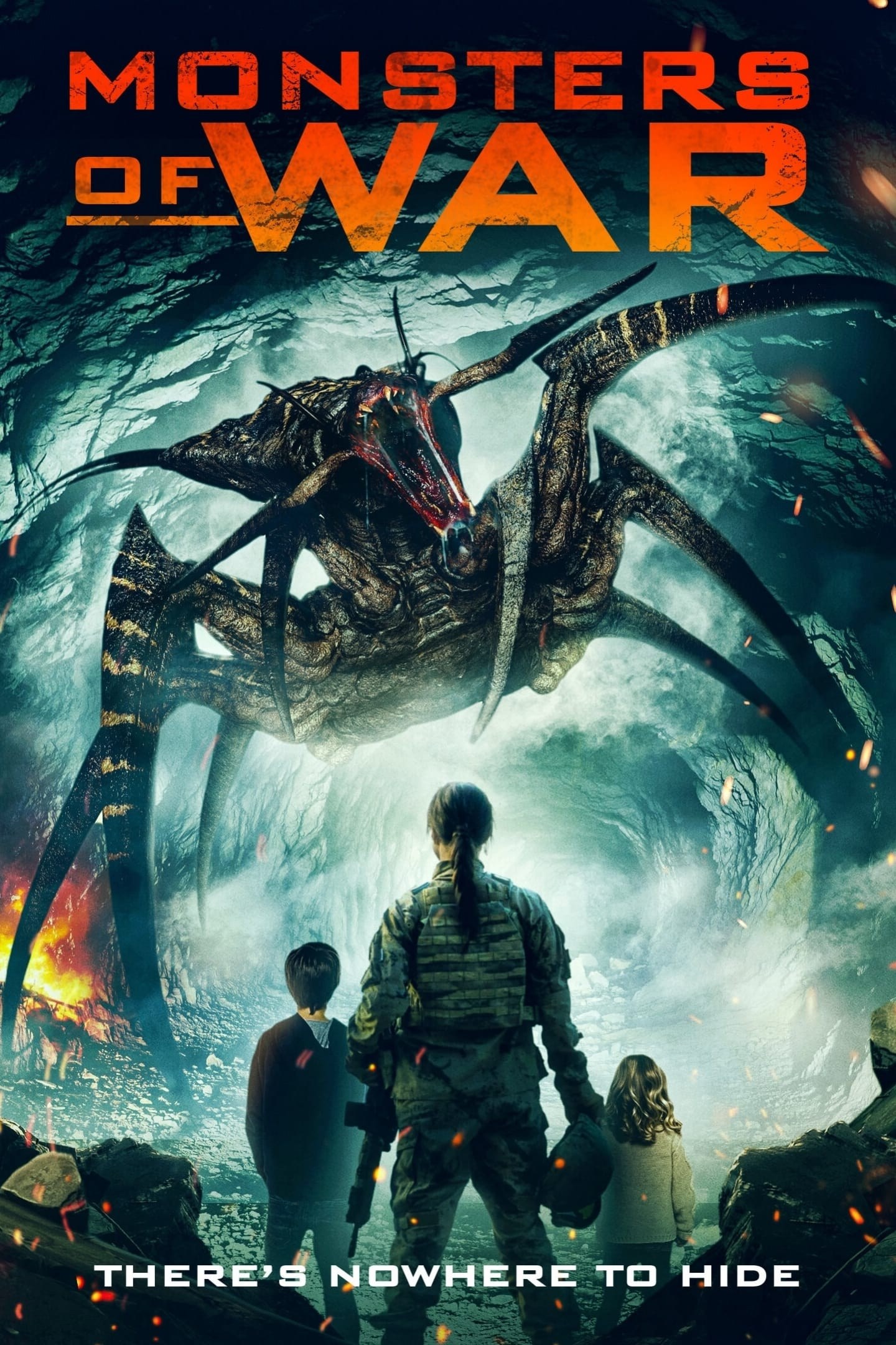 Poster de MONSTERS OF WAR en inglés