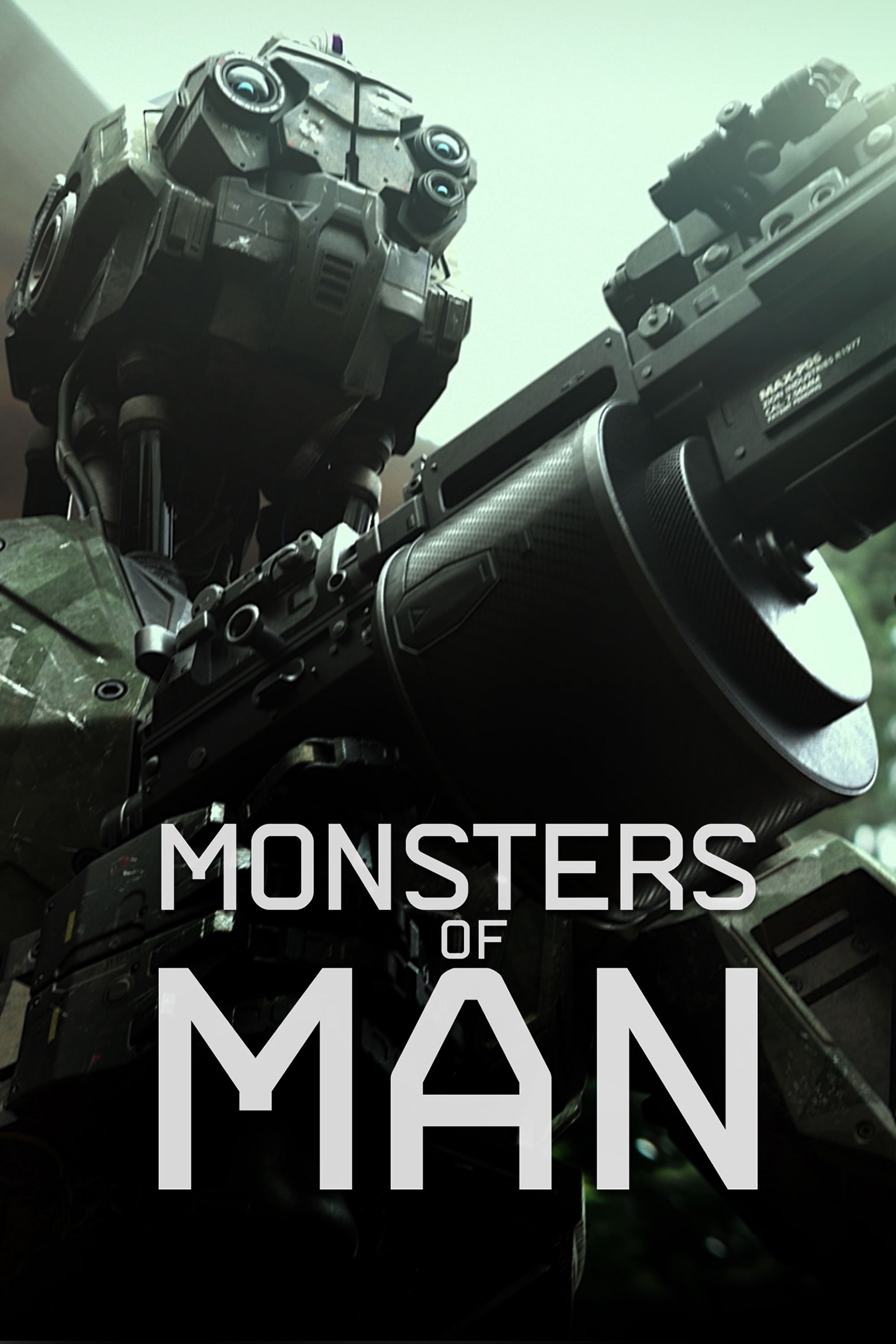 Poster de MONSTRUOS DEL HOMBRE en inglés