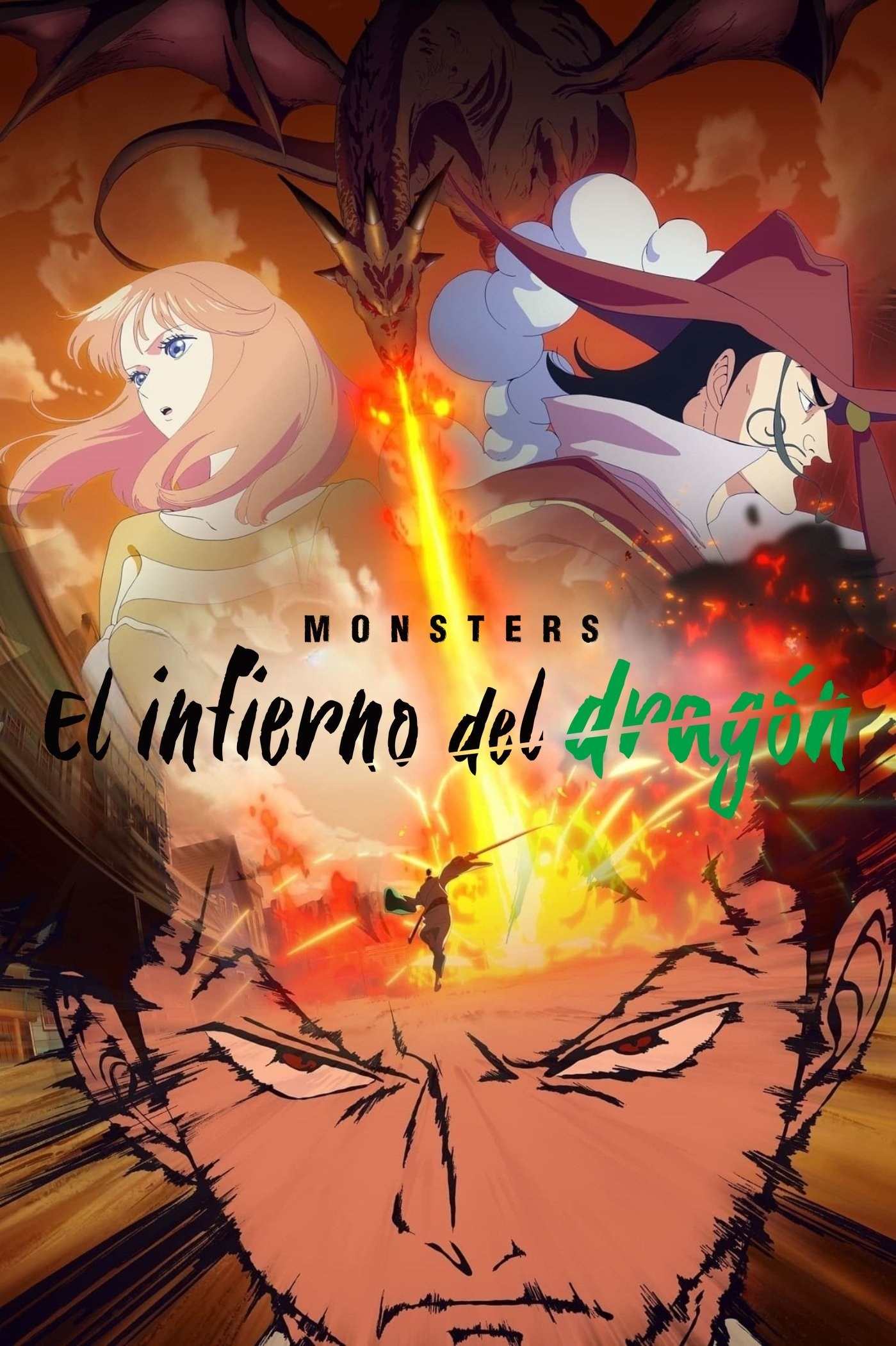 Poster de MONSUTÂZU IPPAKU SANJÔ HIRYÛ JIGOKU en español
