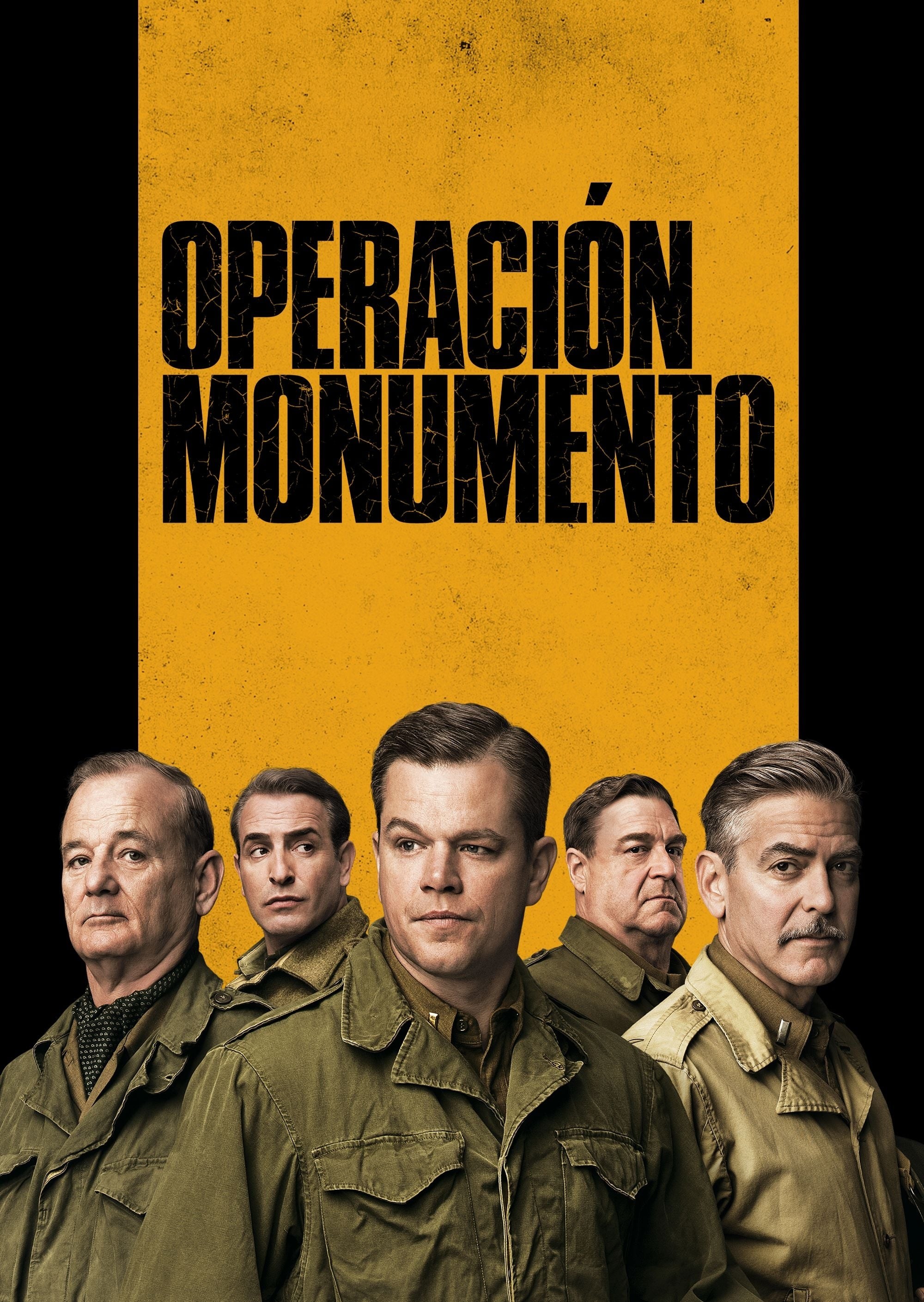 Poster de MONUMENTS MEN en español