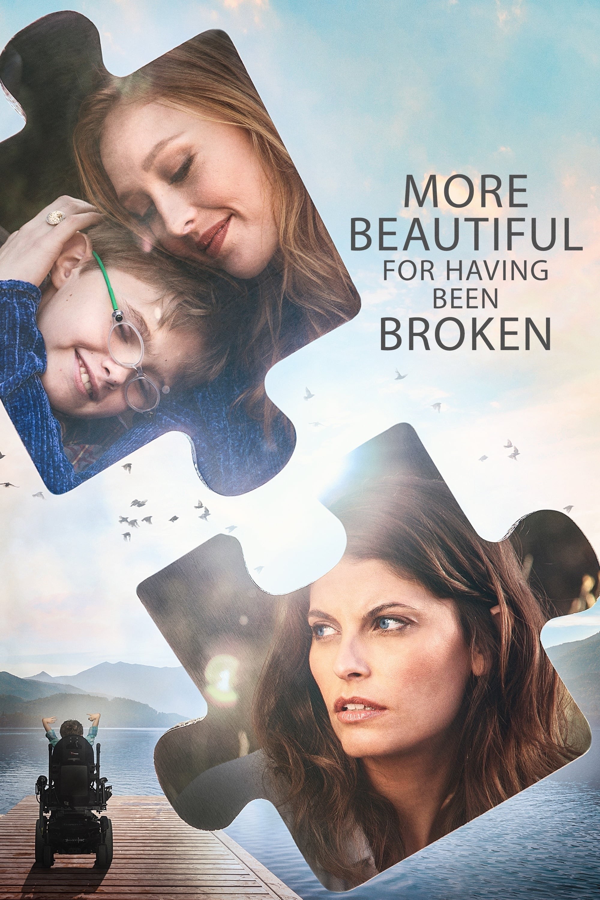 Poster de MORE BEAUTIFUL FOR HAVING BEEN BROKEN en inglés