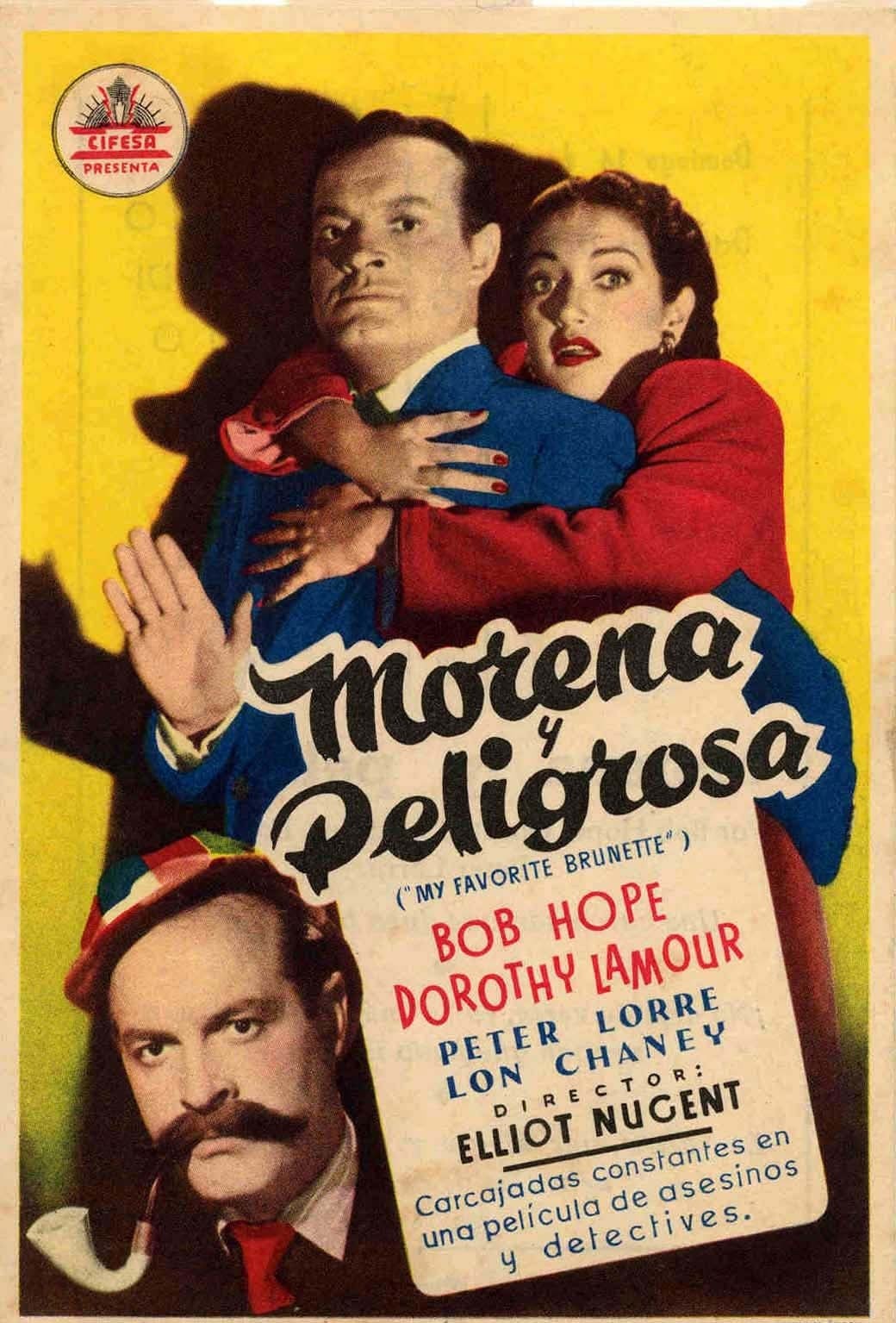 Poster de MORENA Y PELIGROSA en español