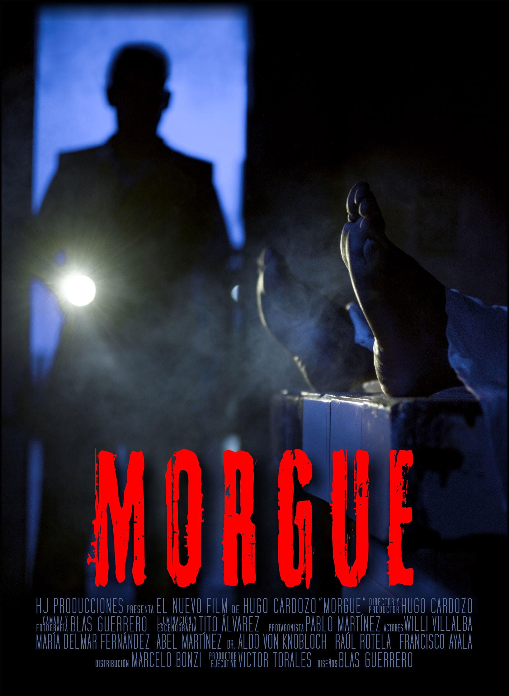 Poster de MORGUE en inglés