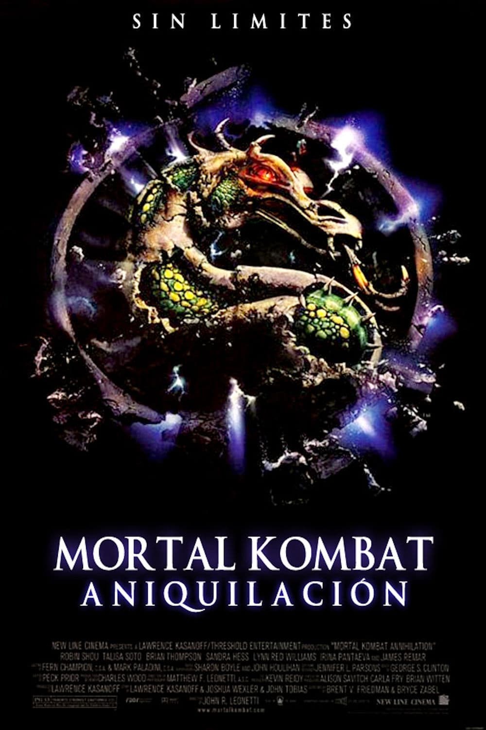 Poster de MORTAL KOMBAT: ANIQUILACIÓN en español