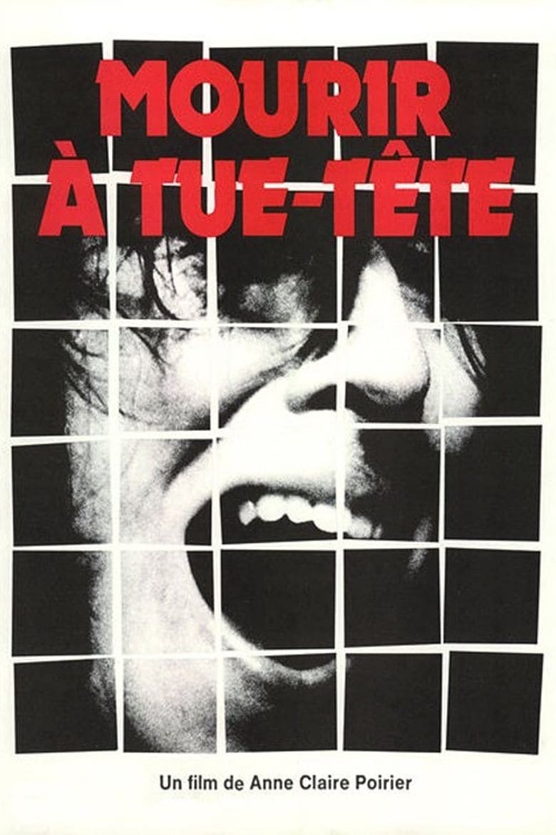 Poster de MOURIR À TUE-TÊTE en inglés