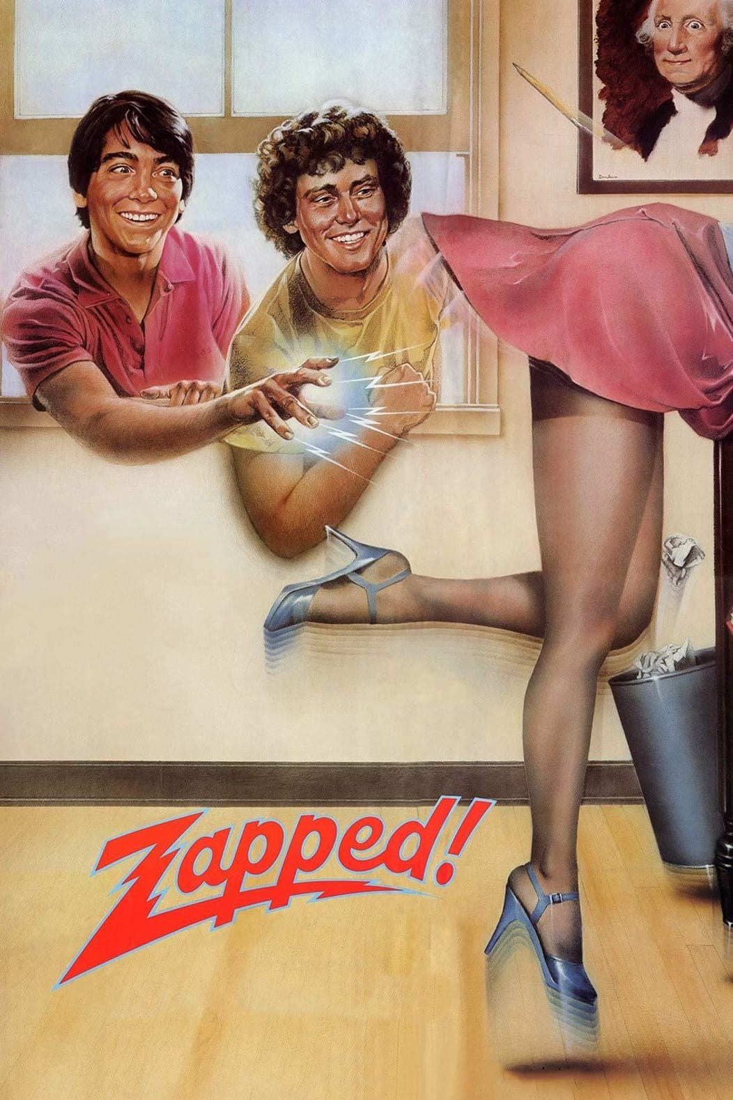 Poster de MOVIDA EN LA UNIVERSIDAD en inglés
