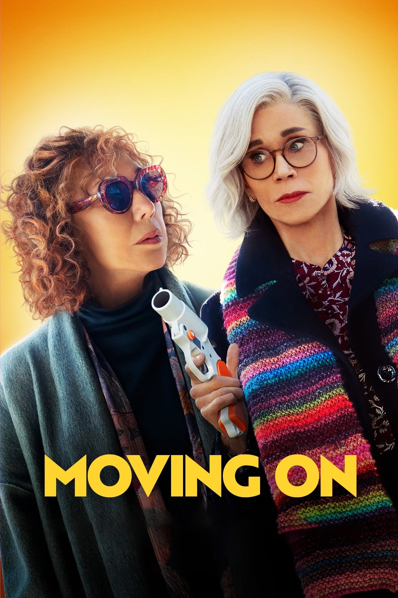 Poster de MOVING ON en inglés