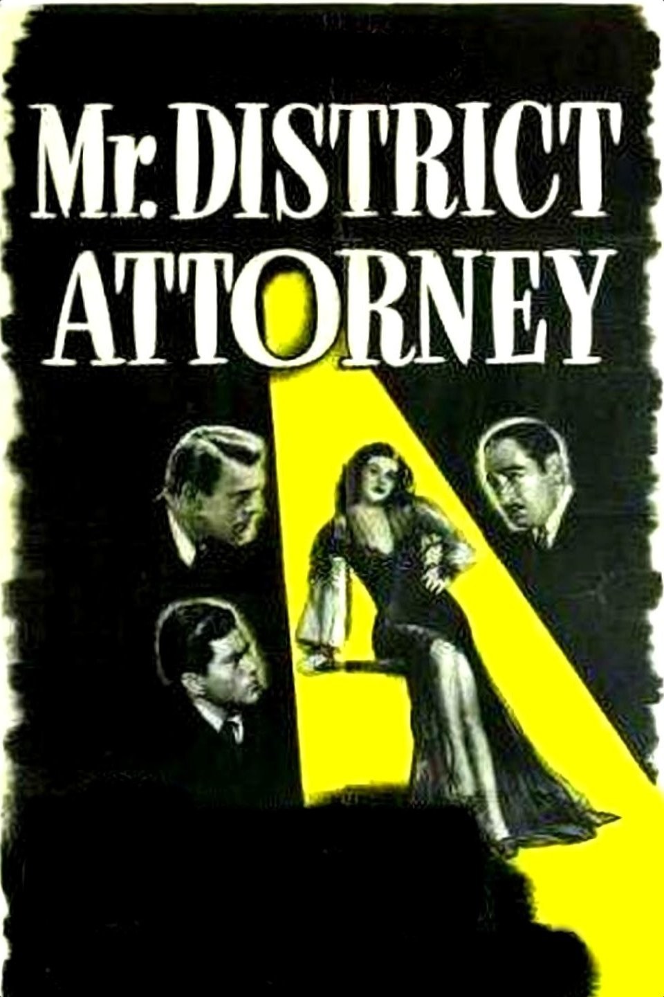 Poster de MR. DISTRICT ATTORNEY en inglés
