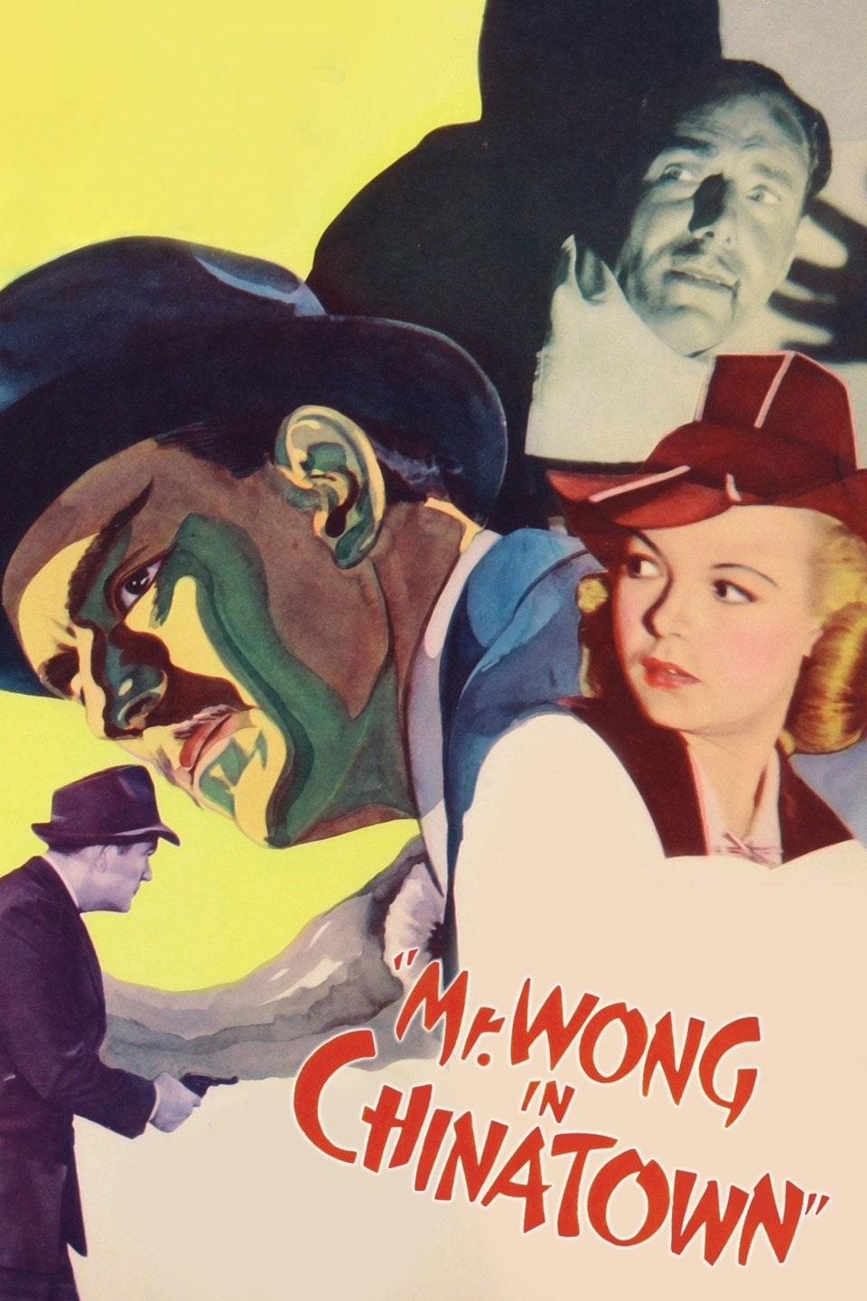 Poster de MR. WONG EN EL BARRIO CHINO en inglés