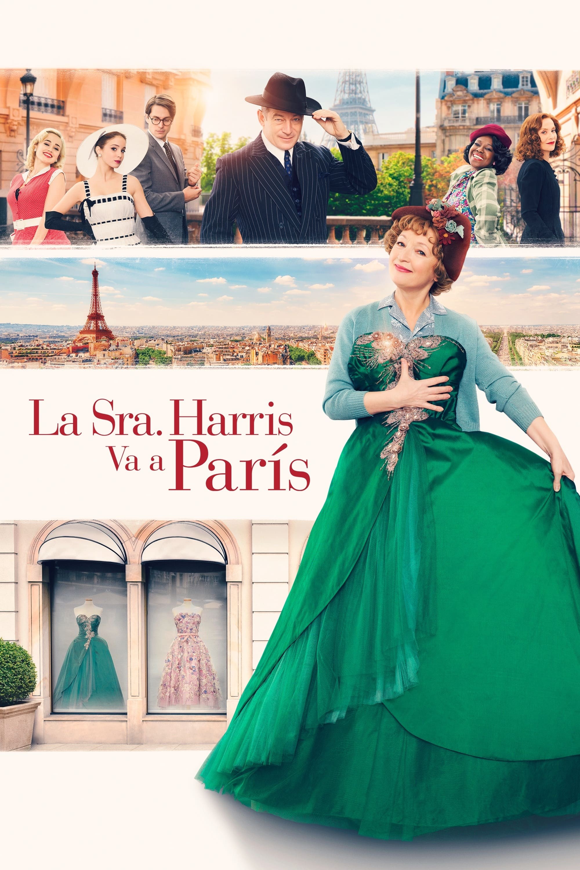 Poster de EL VIAJE A PARÍS DE LA SEÑORA HARRIS en español