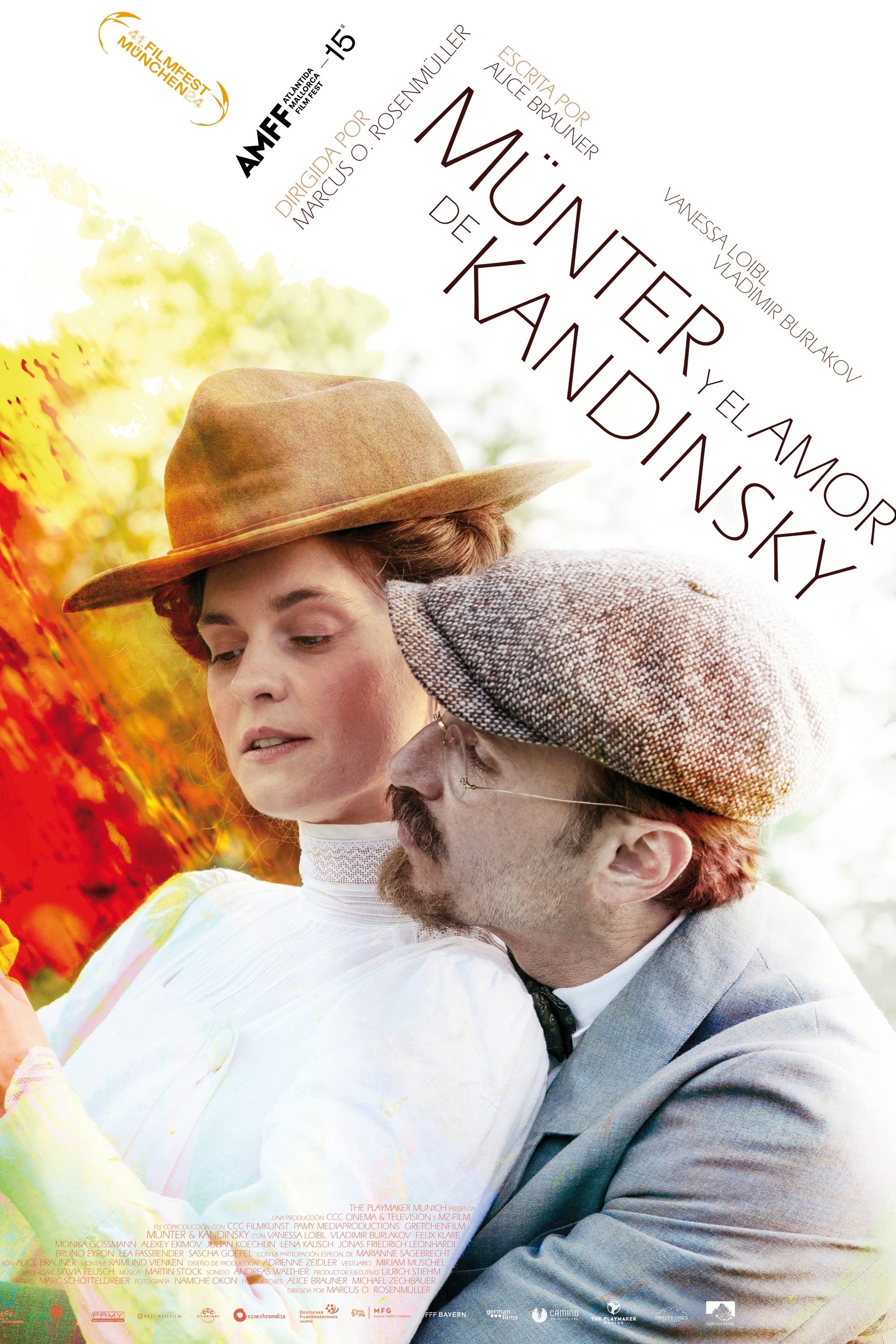 Poster de MÜNTER Y EL AMOR DE KANDINSKY en español