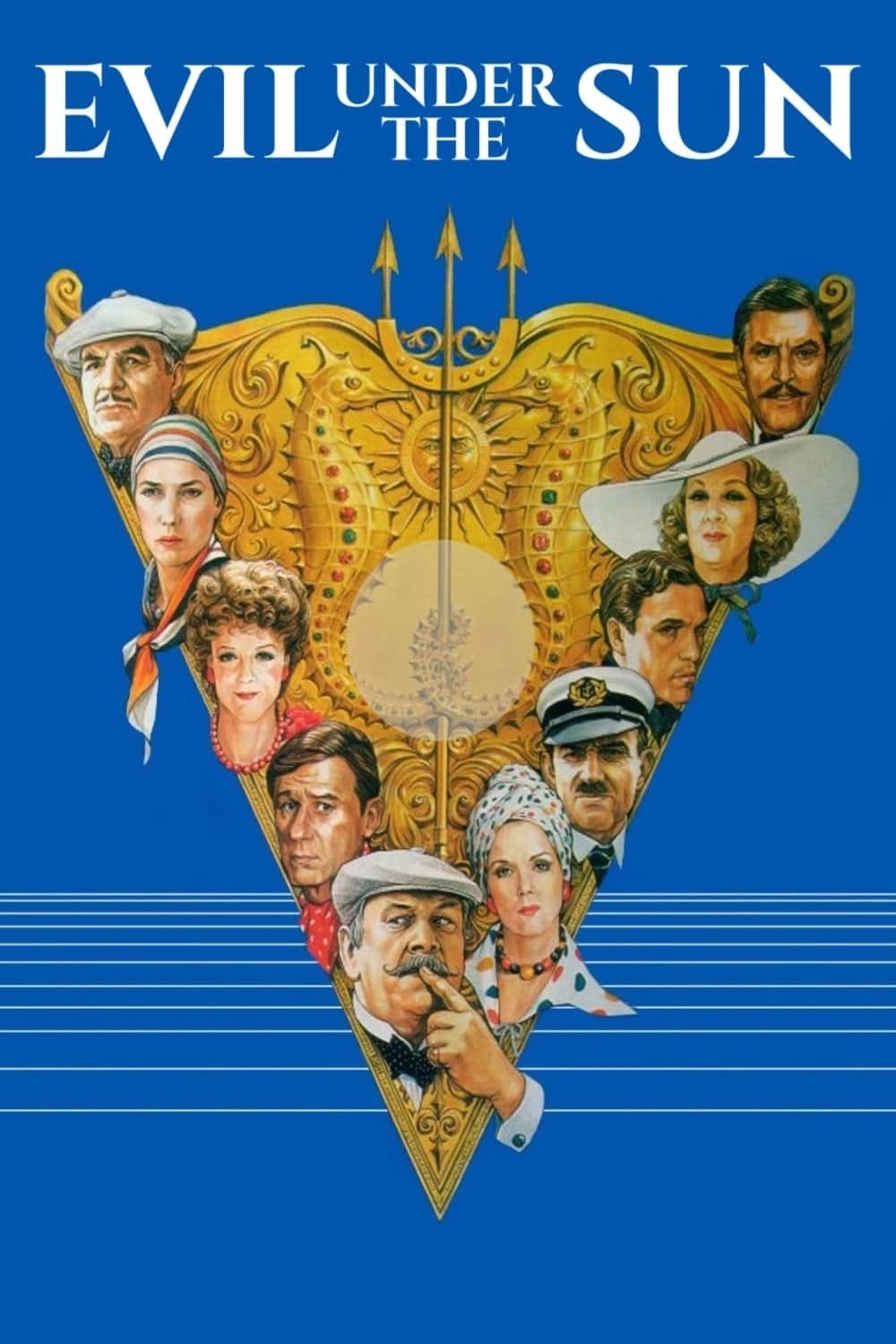 Poster de MUERTE BAJO EL SOL en inglés